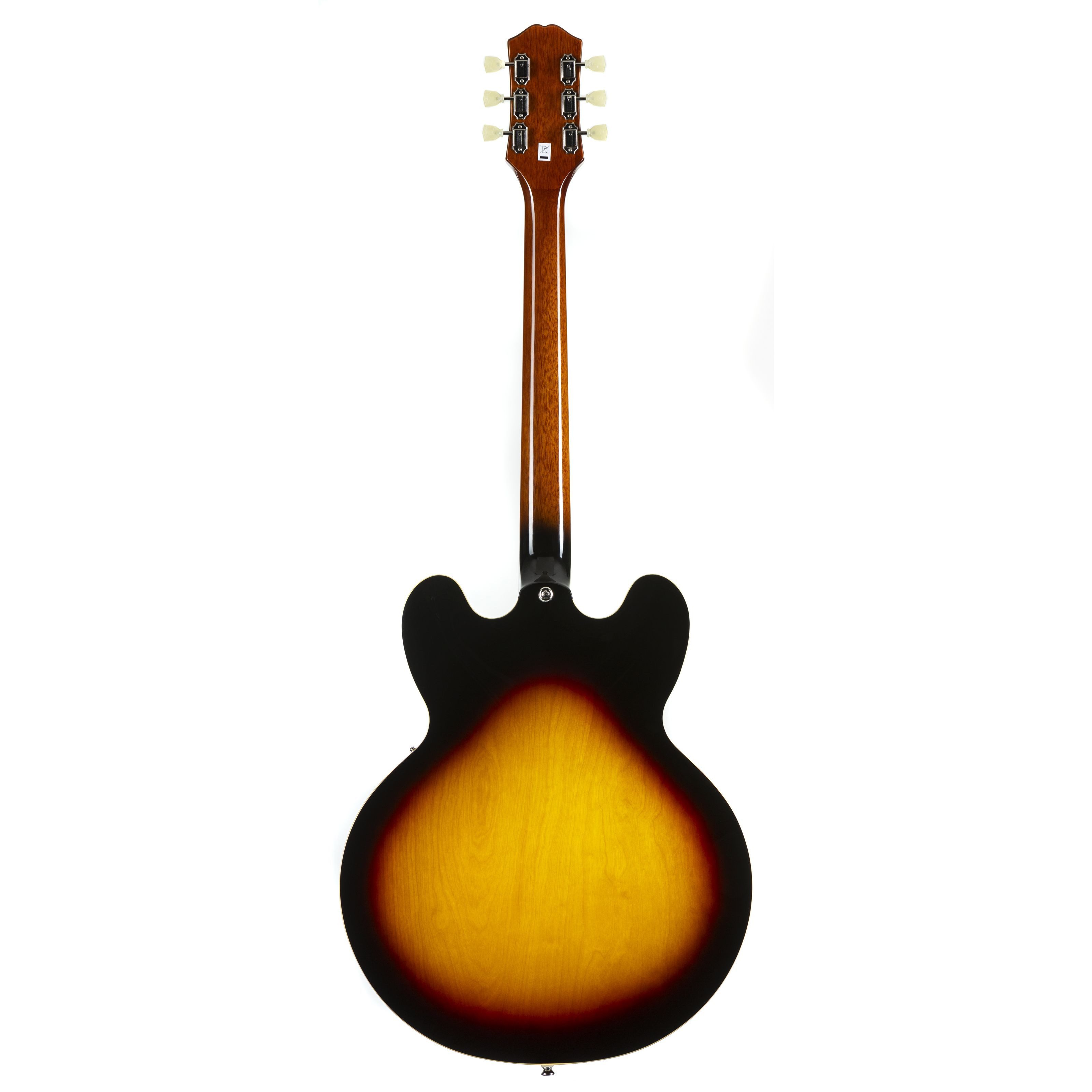 Epiphone Halbakustik-Gitarre, Halb-Akustik Gitarren, Semi Hollow-Modelle, Inspired by Gibson ES-335 Vintage Sunburst - Halbakustik Gitarre
