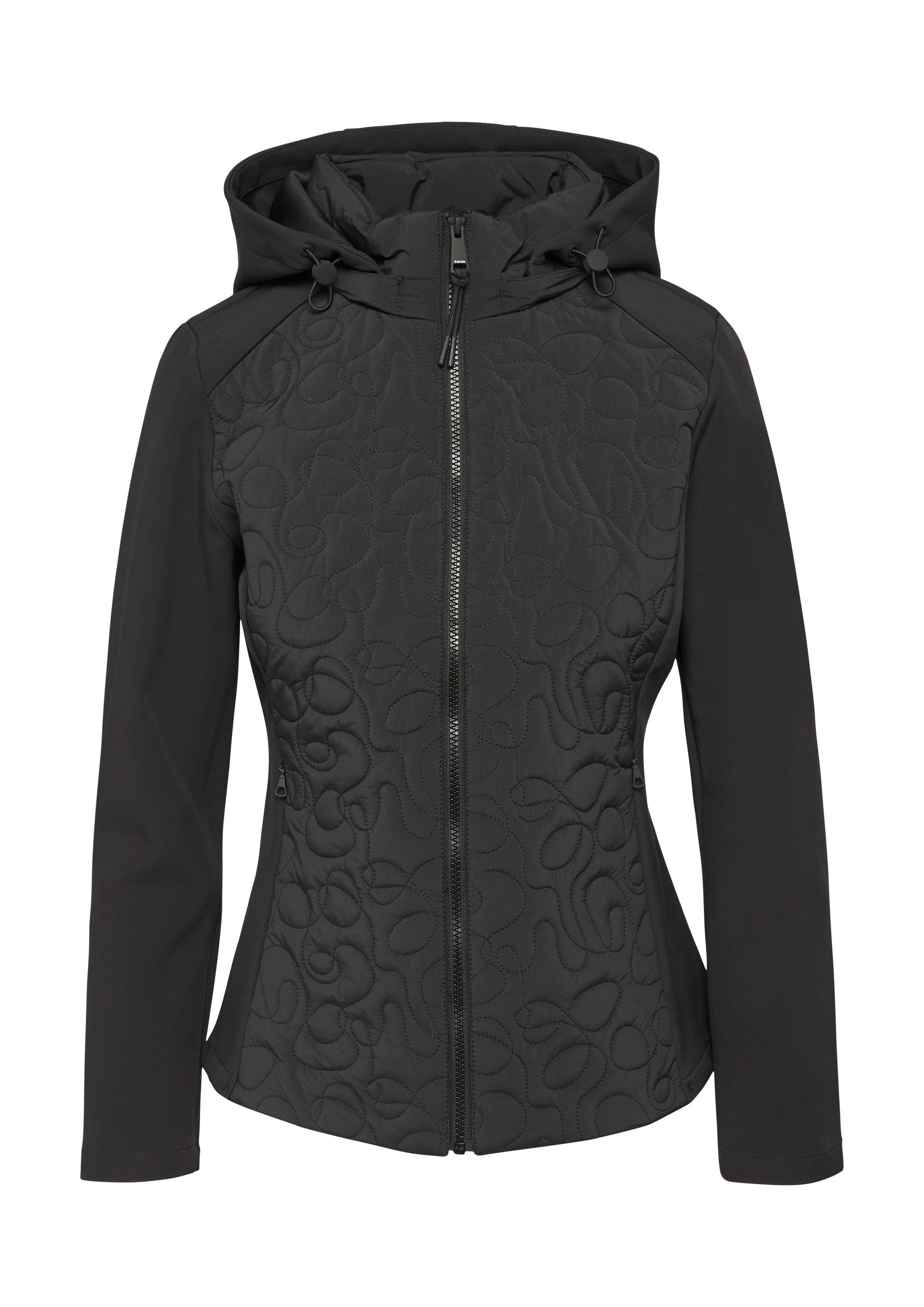 s.Oliver Funktionsjacke Outdoor-Jacke Materialmix-Jacke mit Steppmuster im günstig online kaufen