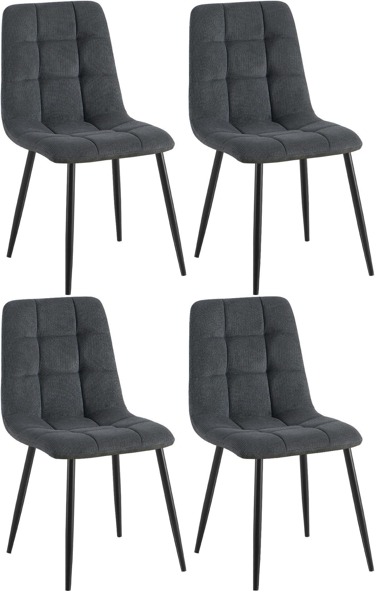 CLP Esszimmerstuhl Tilde (4er Set), mit günstig online kaufen