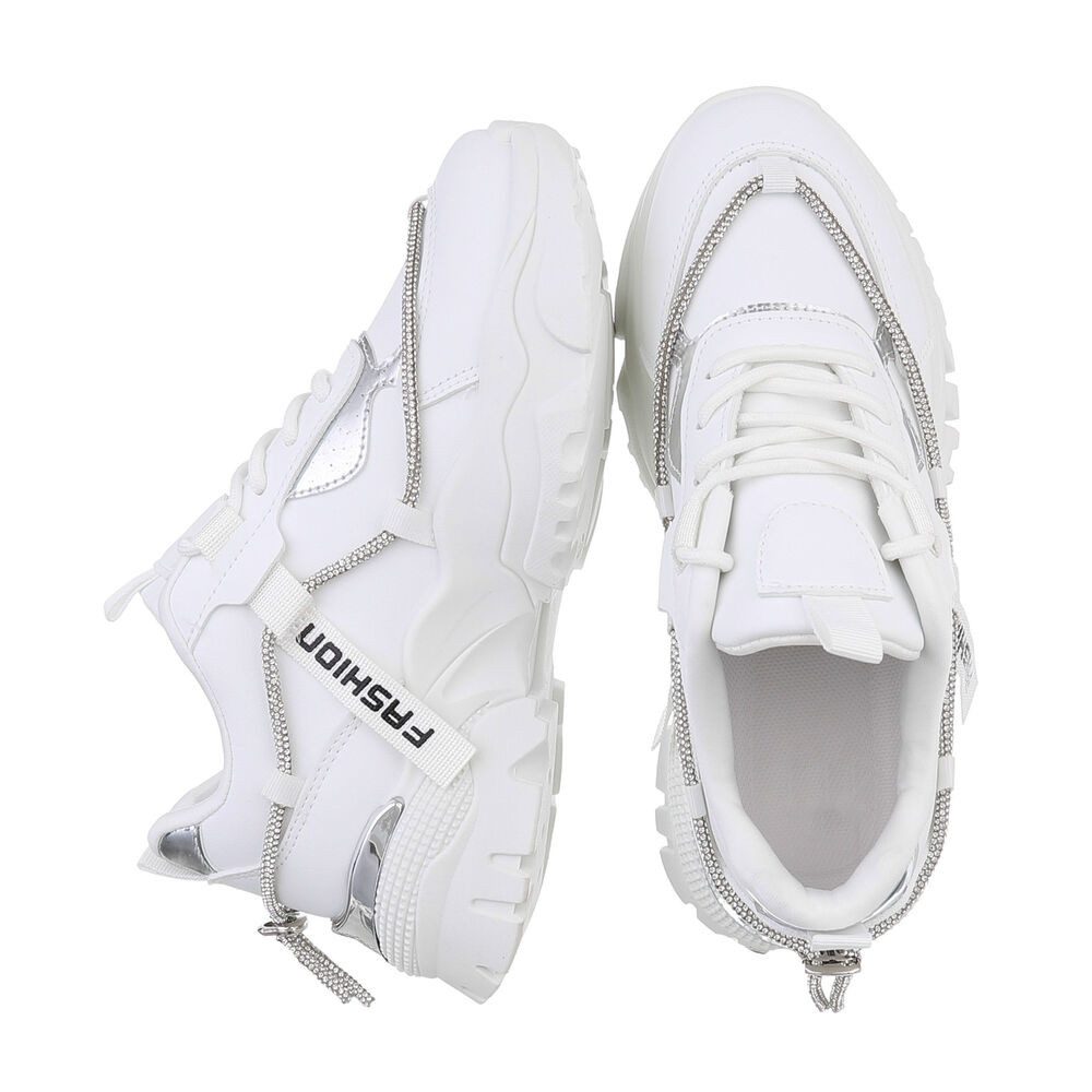 Ital-Design Damen Low-Top Freizeit Sneaker (87284011) Keilabsatz/Wedge Snea günstig online kaufen