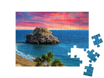 puzzleYOU Puzzle Penon del Cuervo, Costa del Sol, Spanien, 48 Puzzleteile, puzzleYOU-Kollektionen Spanien