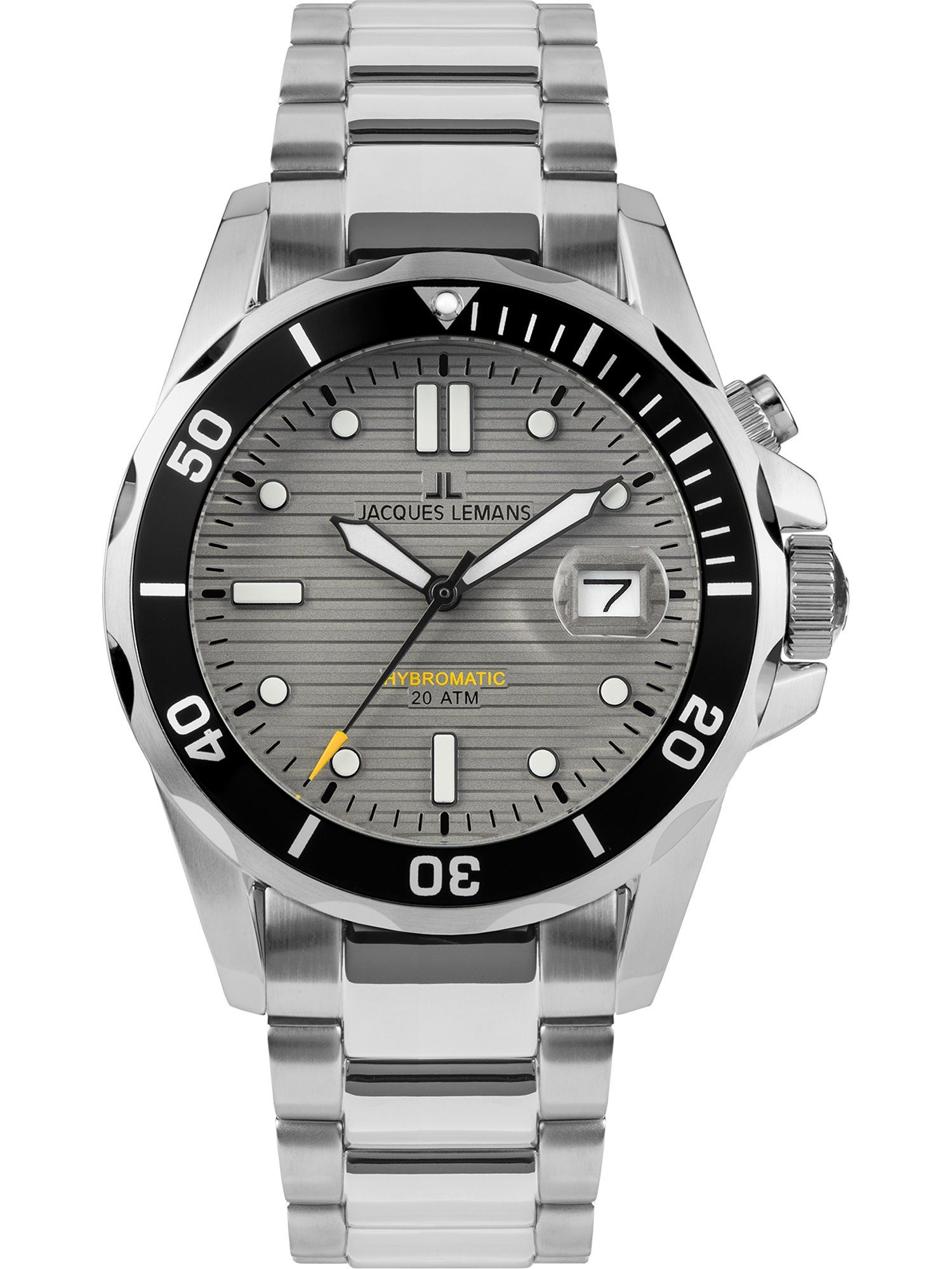Quarzuhr Jacques Lemans Herren-Uhren Analog Hybrid