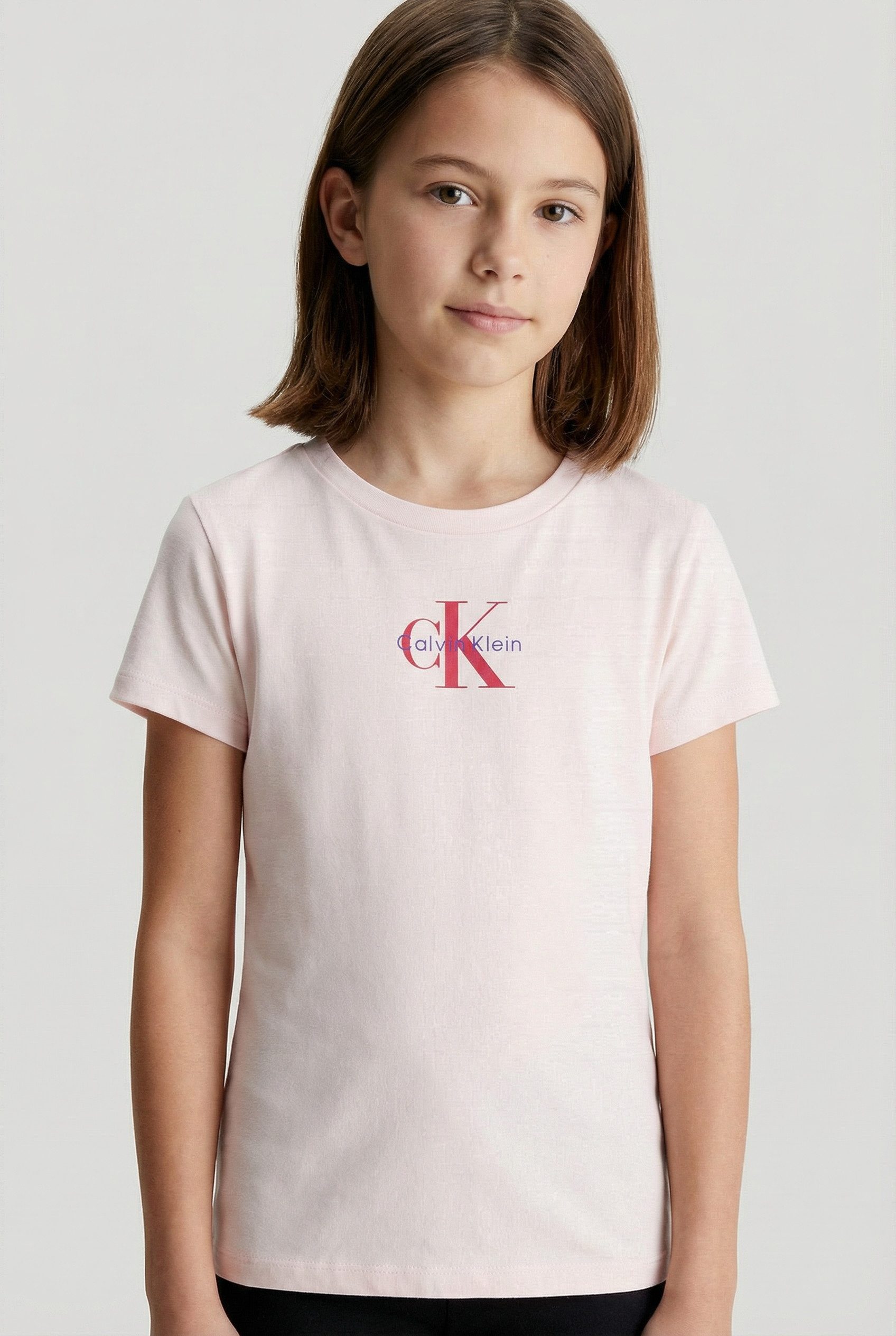 Calvin Klein Jeans T-Shirt MICRO MONOGRAM TOP Regular fit für Kinder – Bild 3 von 5