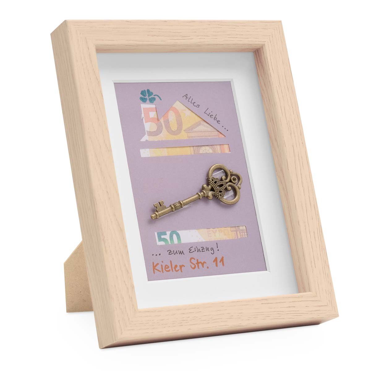 PHOTOLINI Bilderrahmen 3D-Rahmen mit Passepartout / günstig online kaufen