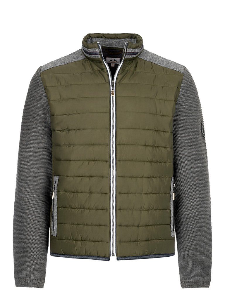 Maddox Trachtenstrickjacke MADDOX Herren Outdoor Jacke 'Darnsee' mit Stehkrag