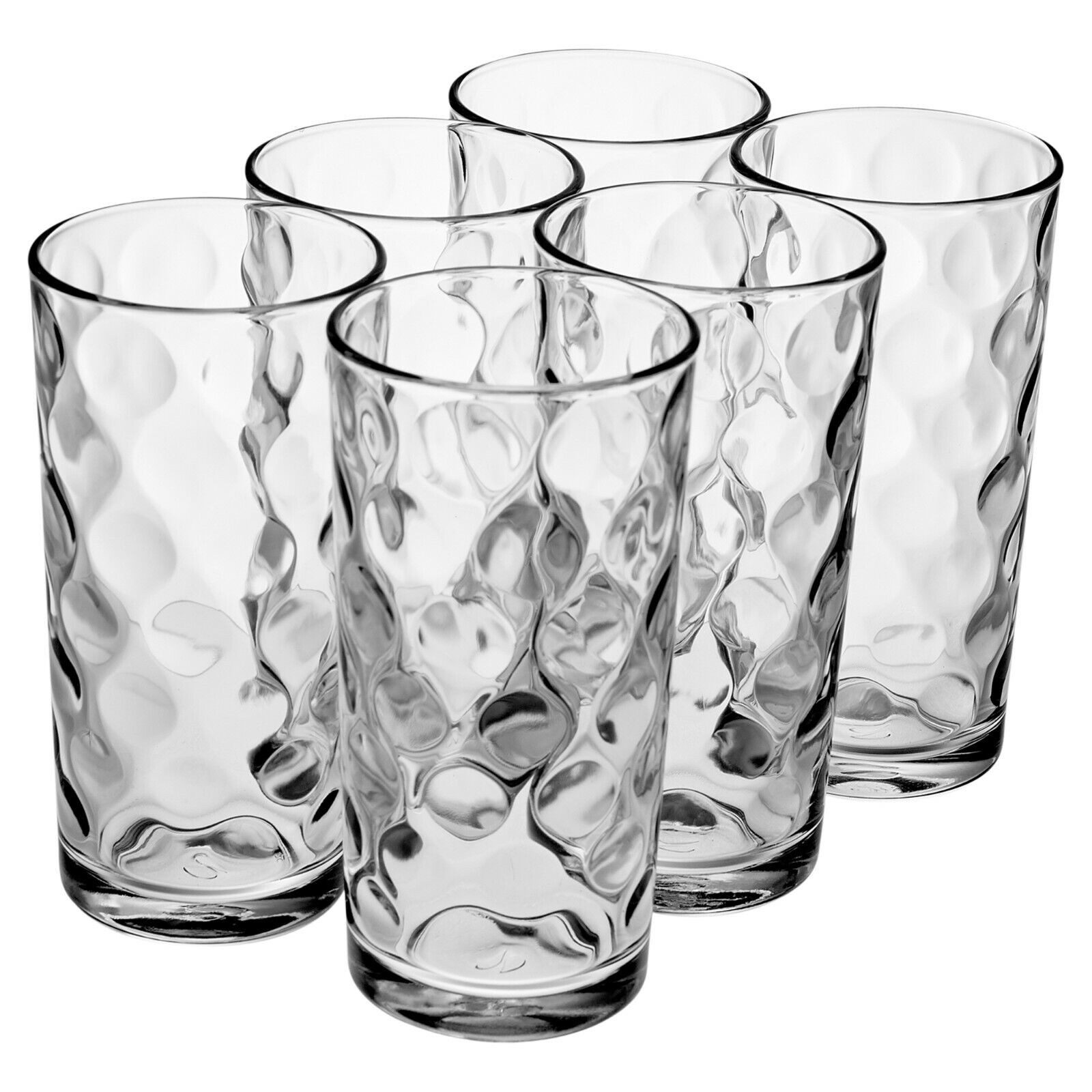 Pasabahce Glas Space 6er Set Trinkgläser 265ml Longdrink Glas Wasserglas