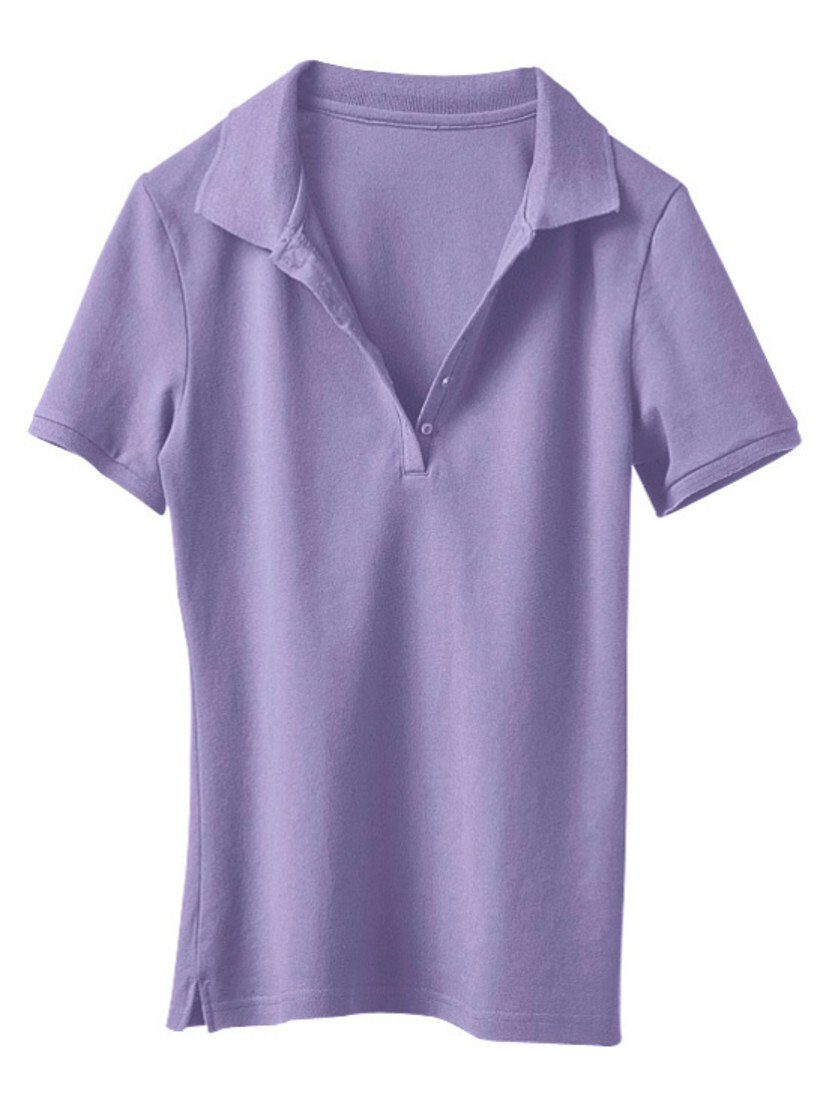 heine T-Shirt Poloshirt Kurzarm