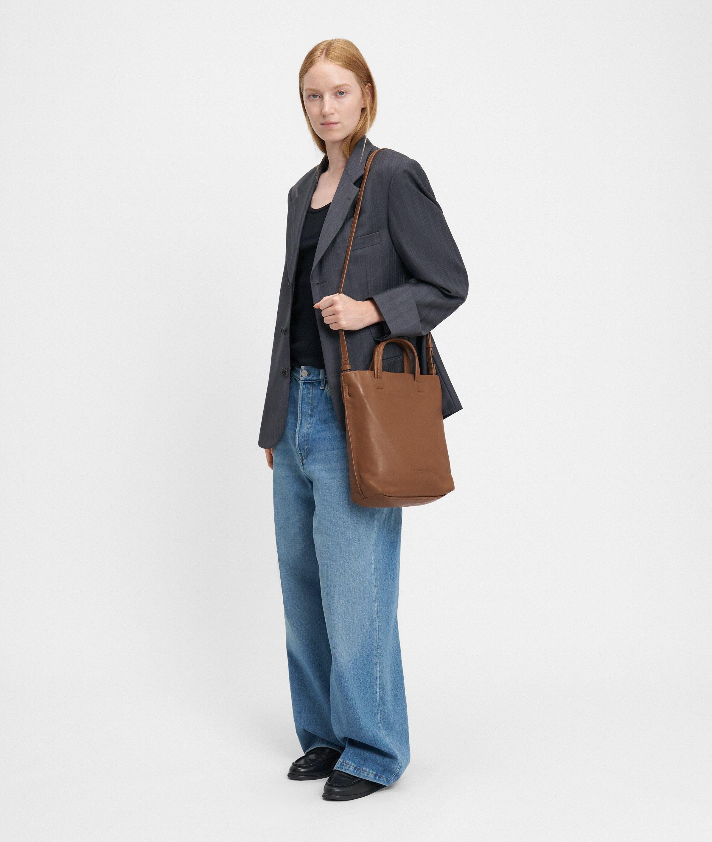Liebeskind Berlin Handtasche Hera Tote M, Geräumige Tote-Bag aus Schafsleder