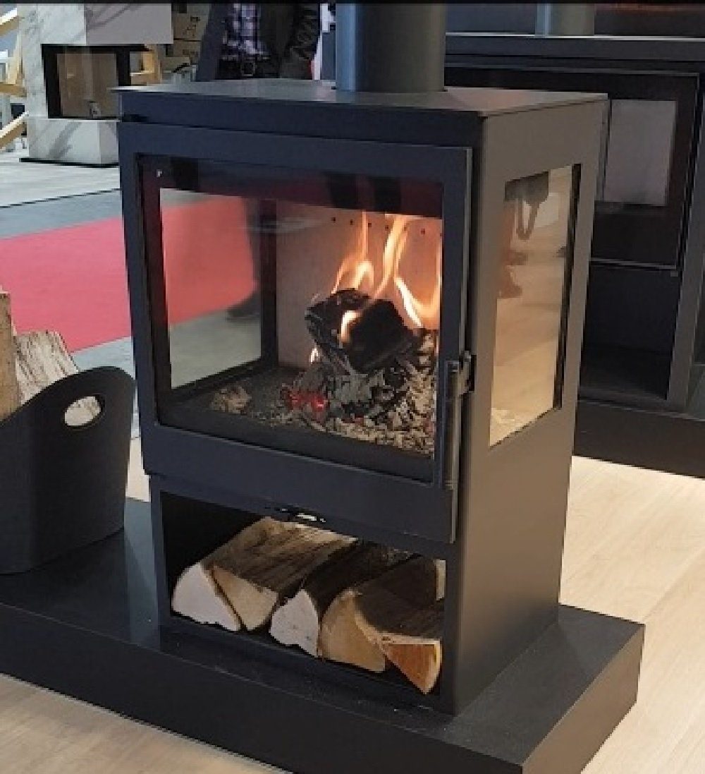 Panadero Kaminofen AMBAR TRIVISION, 7,8 kW