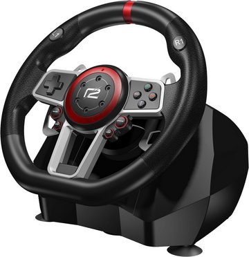 Ready2gaming Multi System Racing Wheel Pro Gaming-Lenkrad (Kompatibel mit PS3, PS4, Xbox Series X/S & One, PC & Nintendo Switch)
