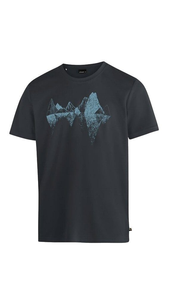 Maier Sports T-Shirt Wander-/Freizeit Tilia Pique (Polyester, schnelltrocknend) schwarz
