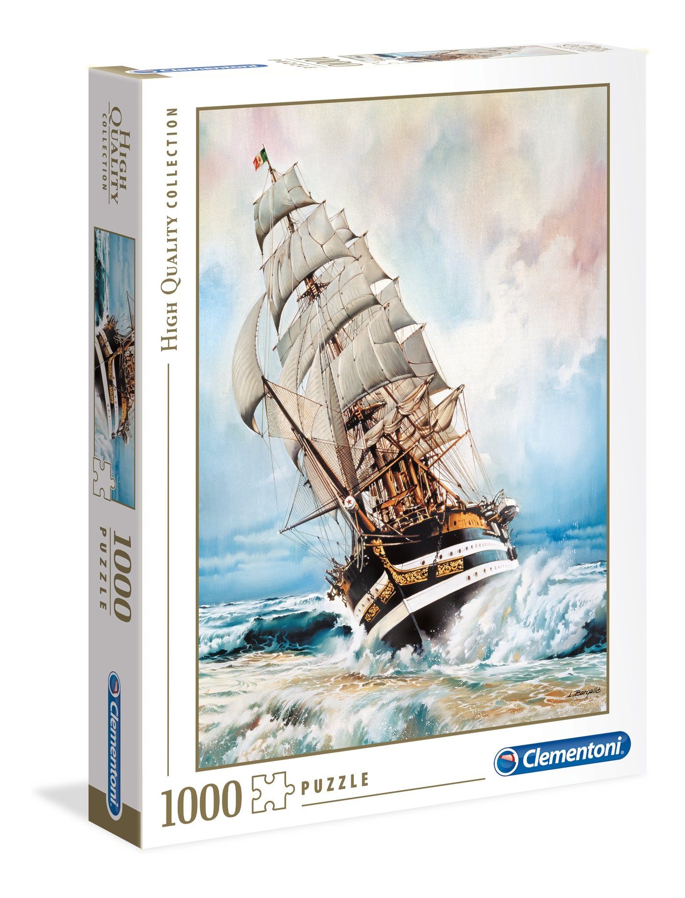 Clementoni® Puzzle 39415 Amerigo Vespucci 1000 Teile Puzzle, 1000 Puzzleteile