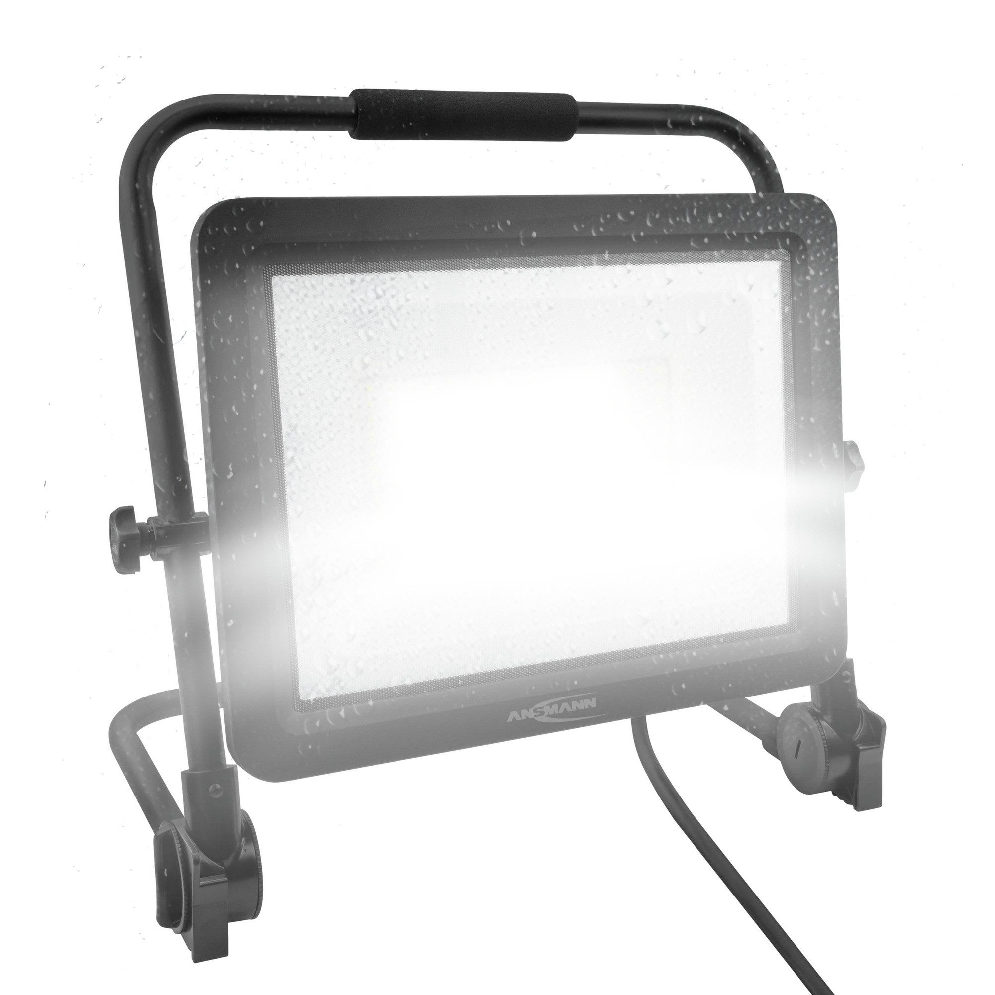 ANSMANN AG LED Baustrahler LED Baustrahler, mit Kabel, robust, sehr hell, 150 Watt,18000lm