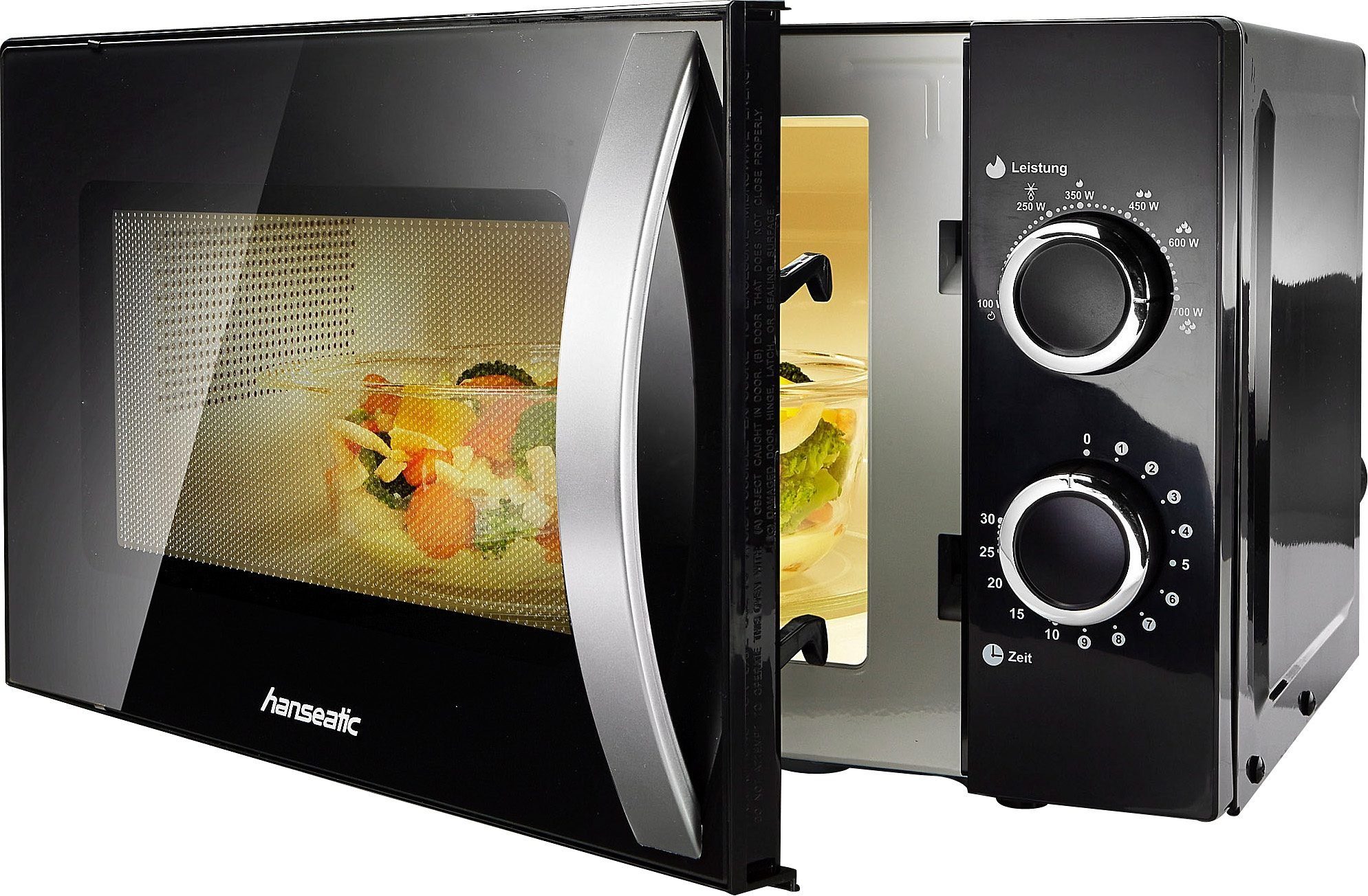 Mikrowelle SMH207P3H-P, schwarz