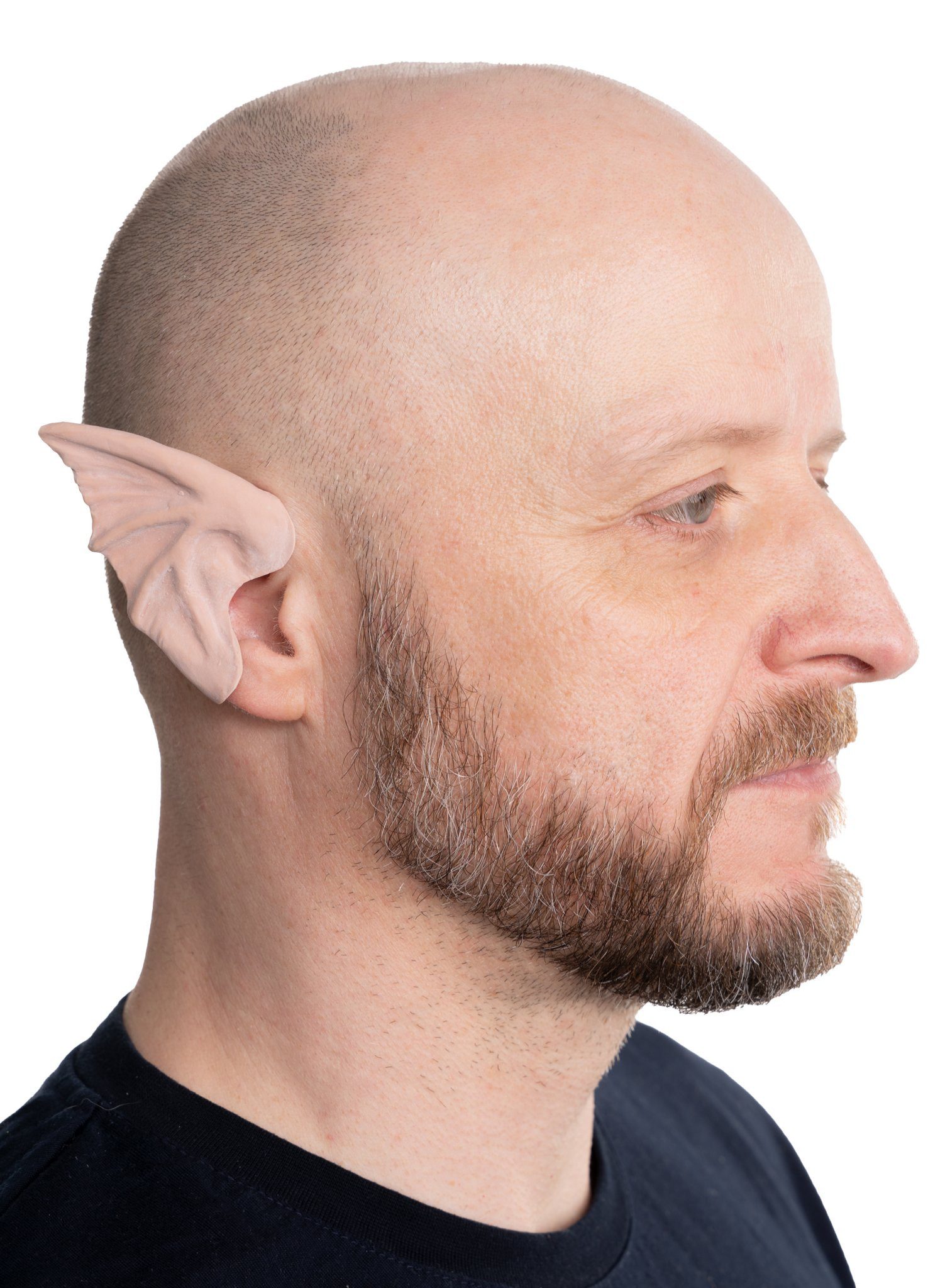 Maskworld Kostüm Vampir Latexohren, Nosferatu Ohren für Vampirlords und andere blutsaugende Untote