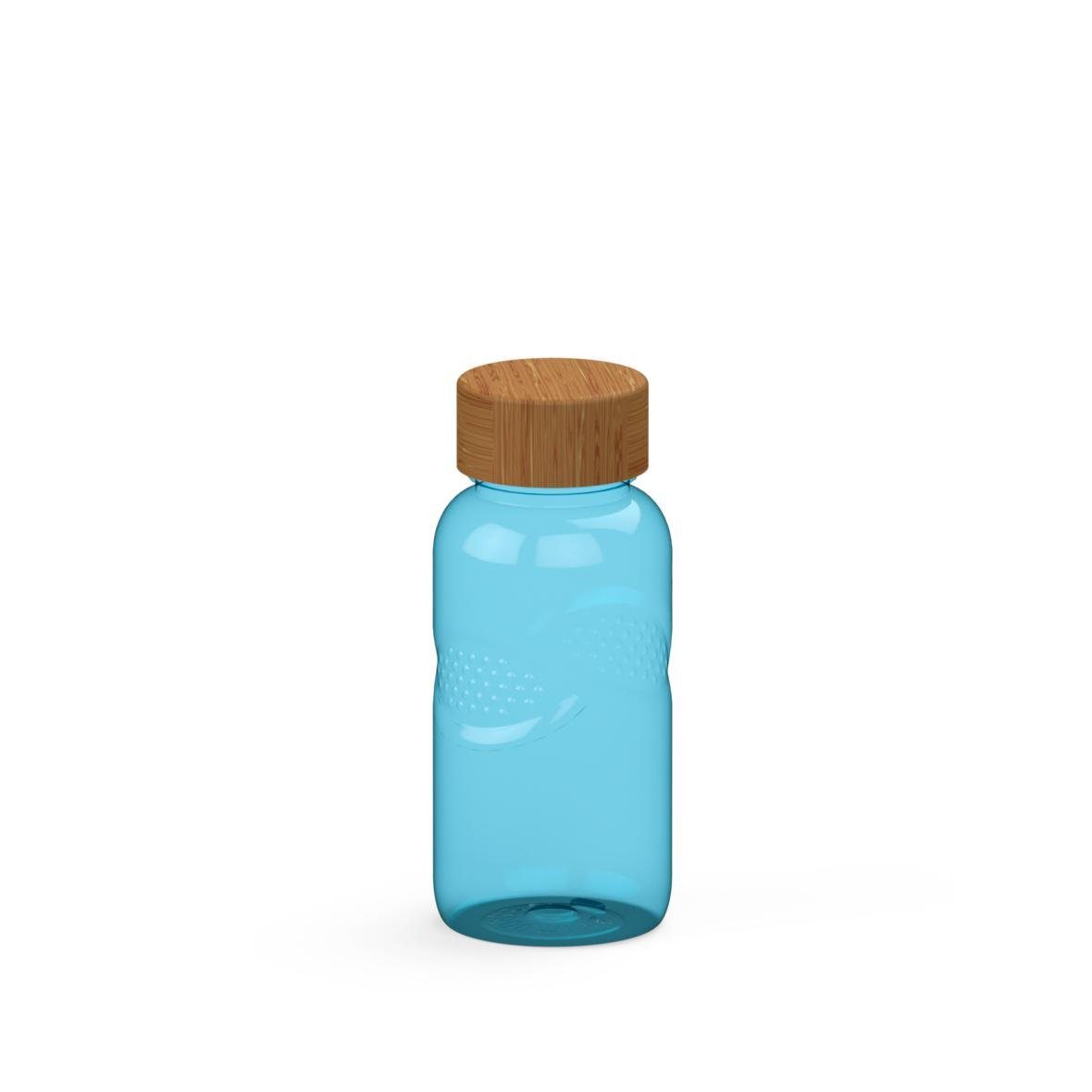 elasto Trinkflasche Wasserflasche Carve "Natural" 500 ml aus robustem Tritan, Made in Germany, Sportflasche, kohlensäurehaltige Getränke