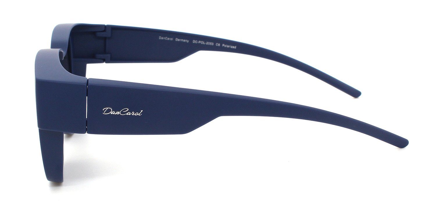 DanCarol Sonnenbrille DC-POL-2053-Überbrille Für Große FASSUNG- Polarisierte Gläser Die Überbrille, ideal für Brillenträger