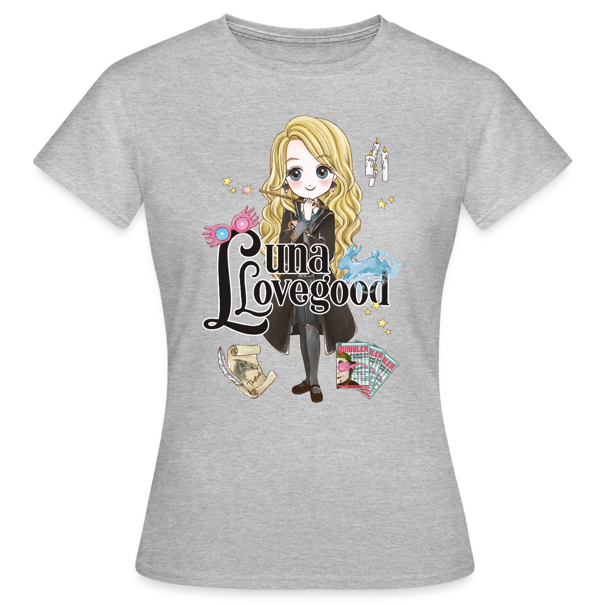 T-Shirt Harry Potter Luna Lovegood Frauen T-Shirt