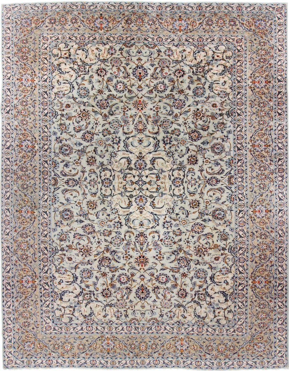 Orientteppich Keshan 277x352 Handgeknüpfter Orientteppich / Perserteppich, Nain Trading, rechteckig, Höhe: 12 mm