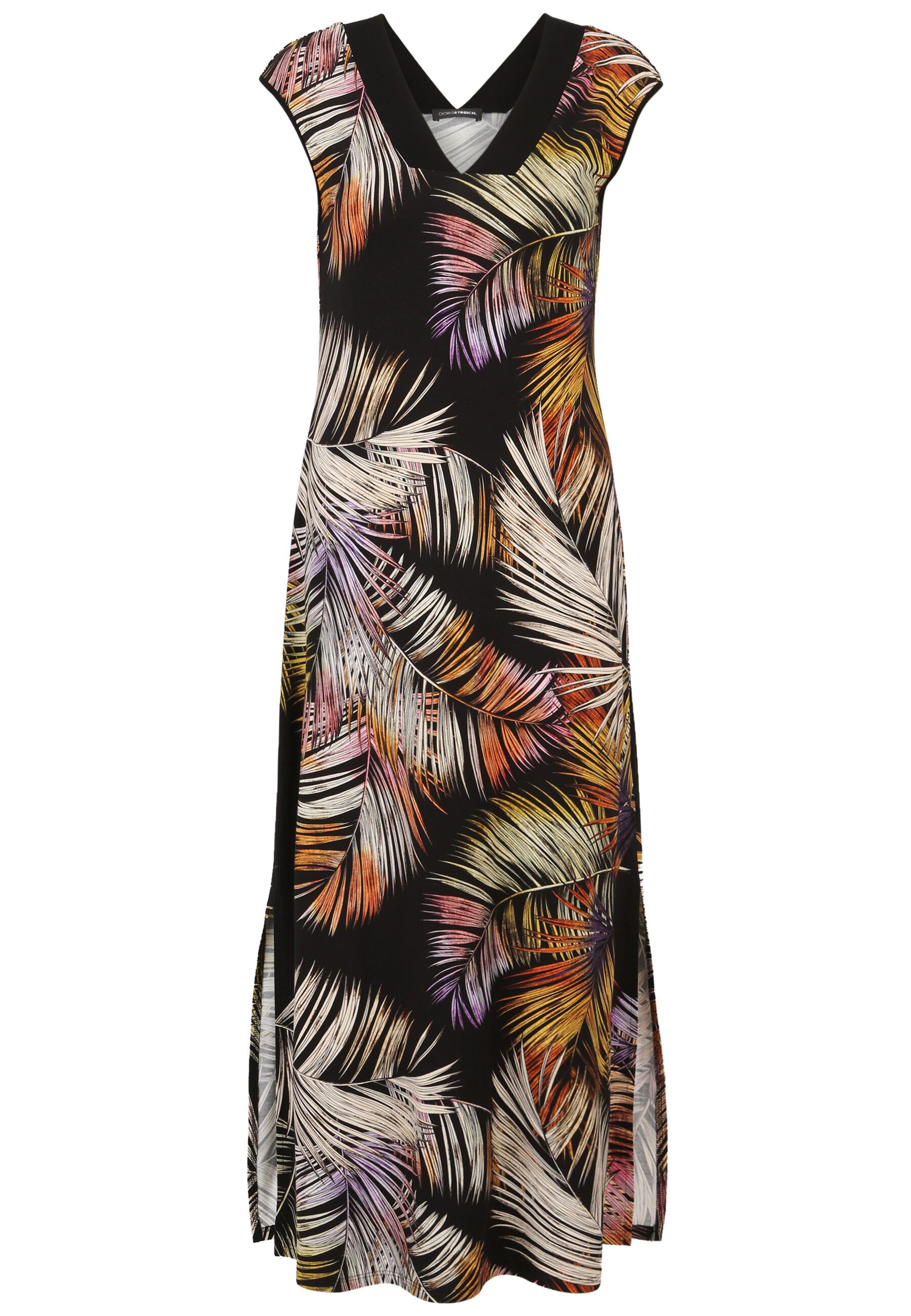 Doris Streich Shirtkleid (1-tlg) mit Palmwedel-Print günstig online kaufen