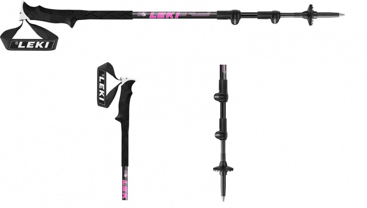 Leki Trekking-Stöcke Leki Peak 3 Trekking Teleskop Палочки 100 - 135 cm 65128301