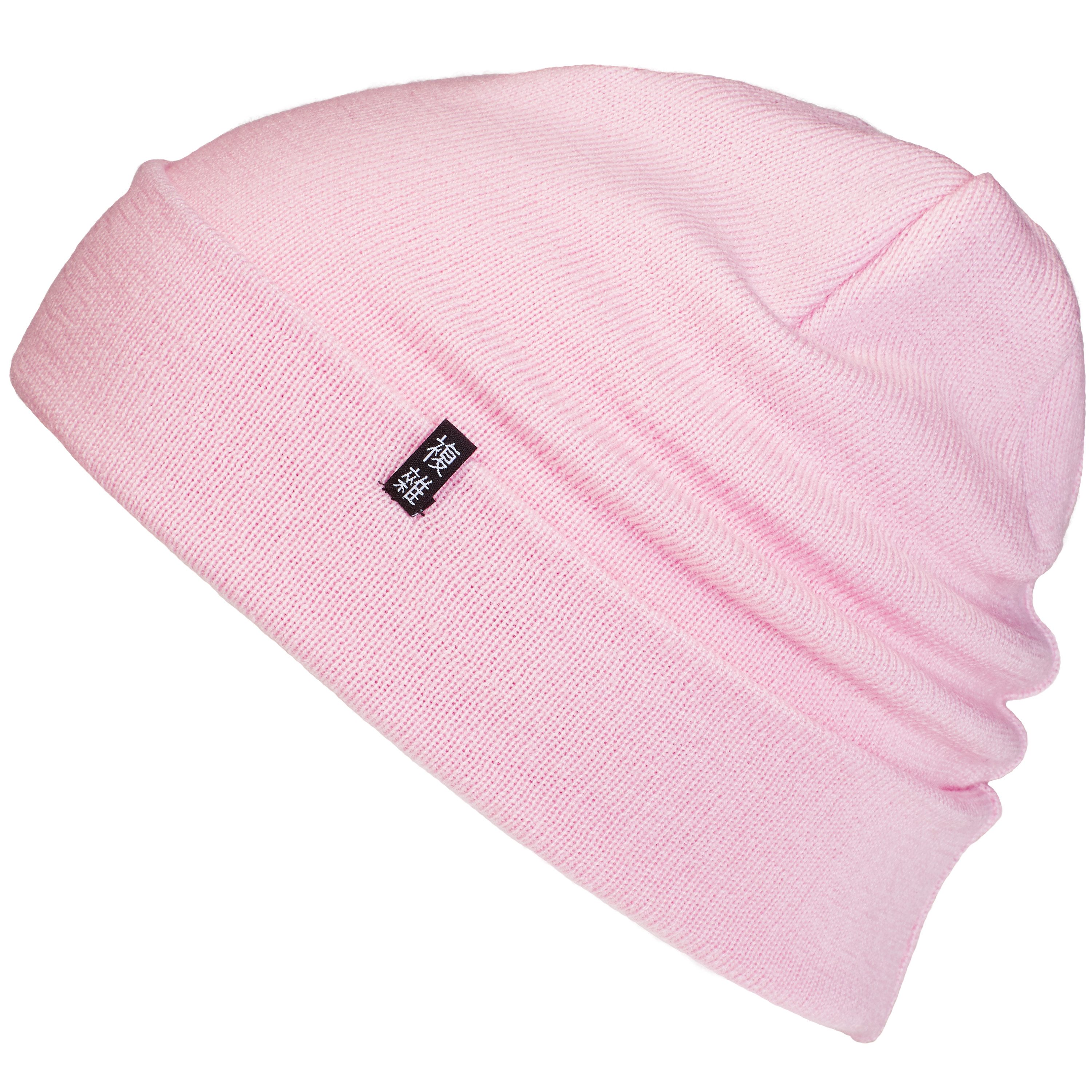 Enter the Complex Beanie Mütze, Damen und Herren 100% Merino Wolle, 2-Lagig gestrickt