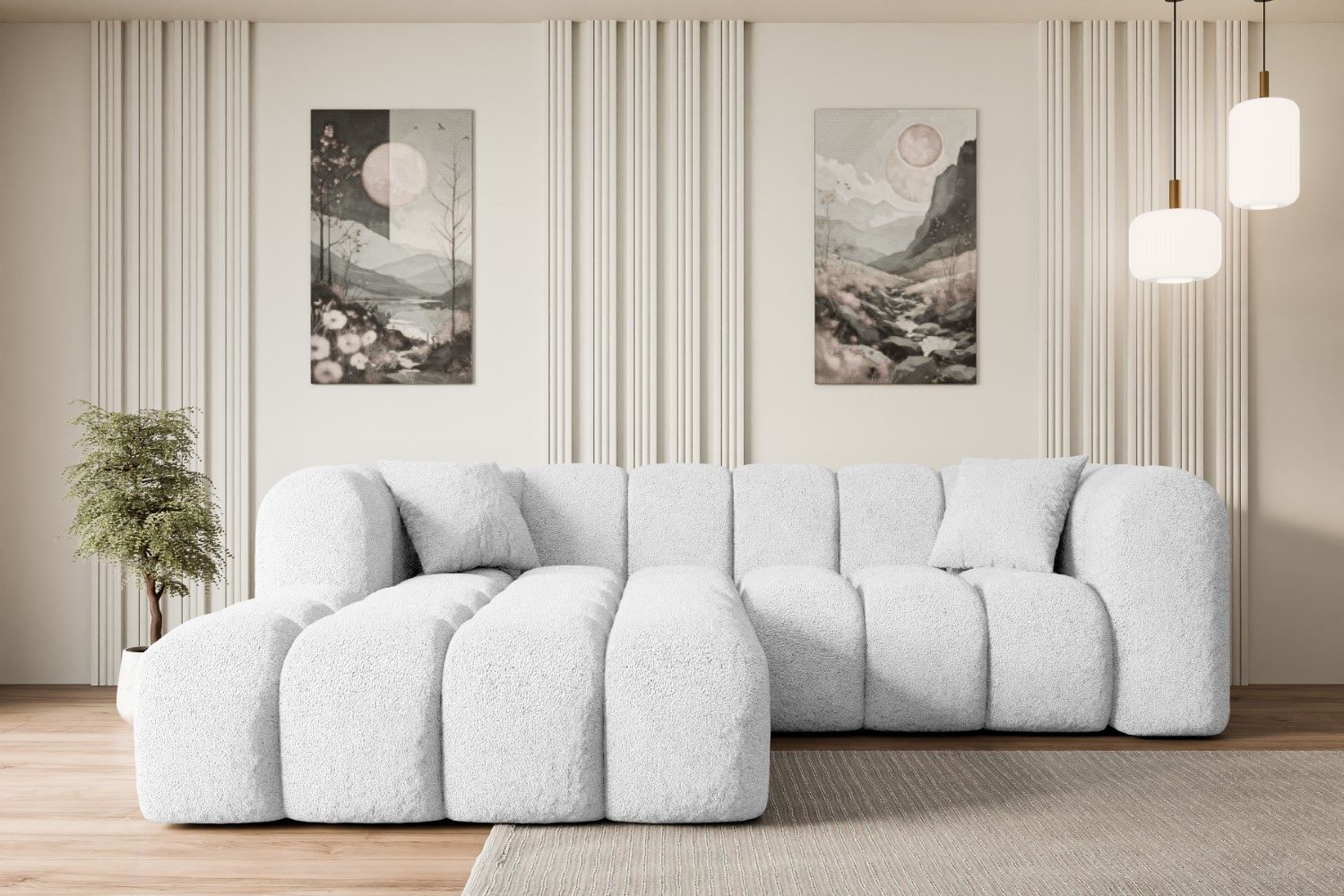 ALTDECOR Ecksofa OLEA-L1, Sofa Praktische Bequeme günstig online kaufen