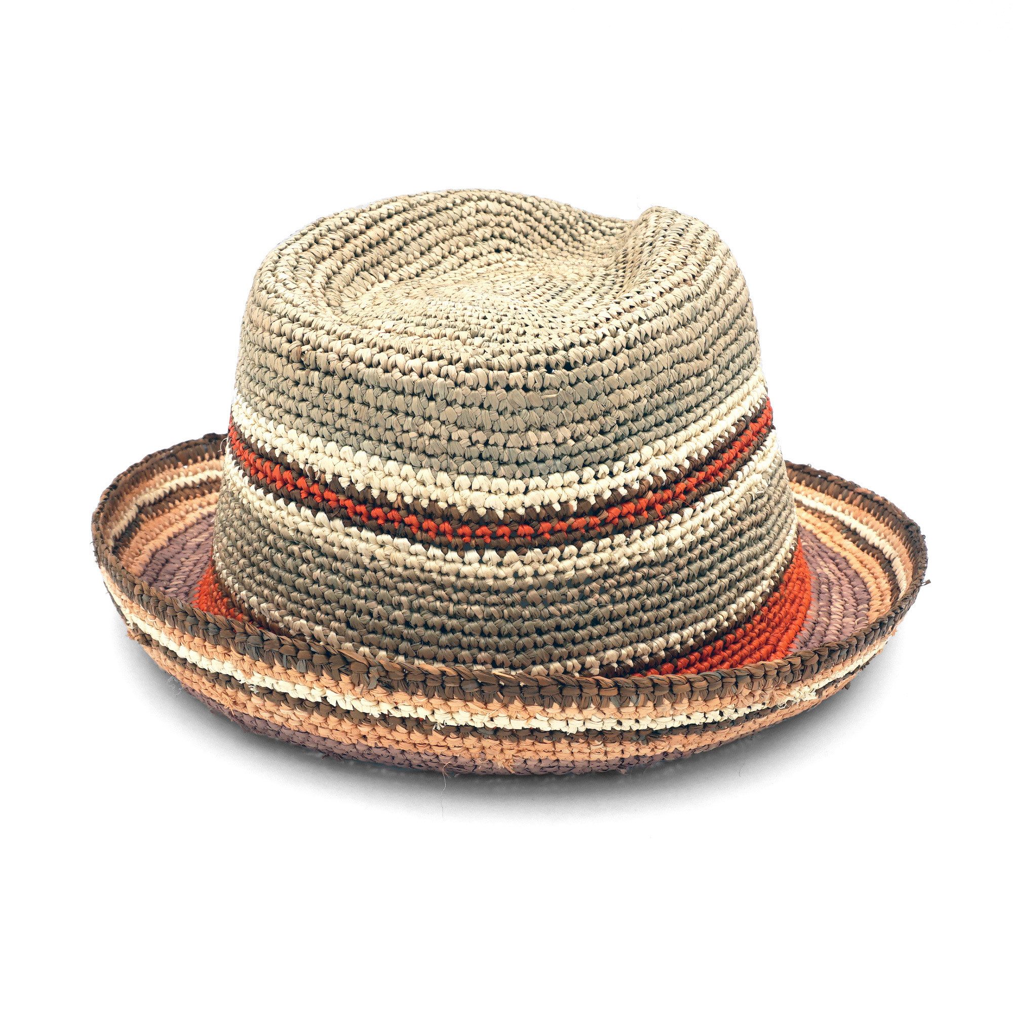 CAPO Strohhut Strohhut, Trilby, bunt (1-St) günstig online kaufen