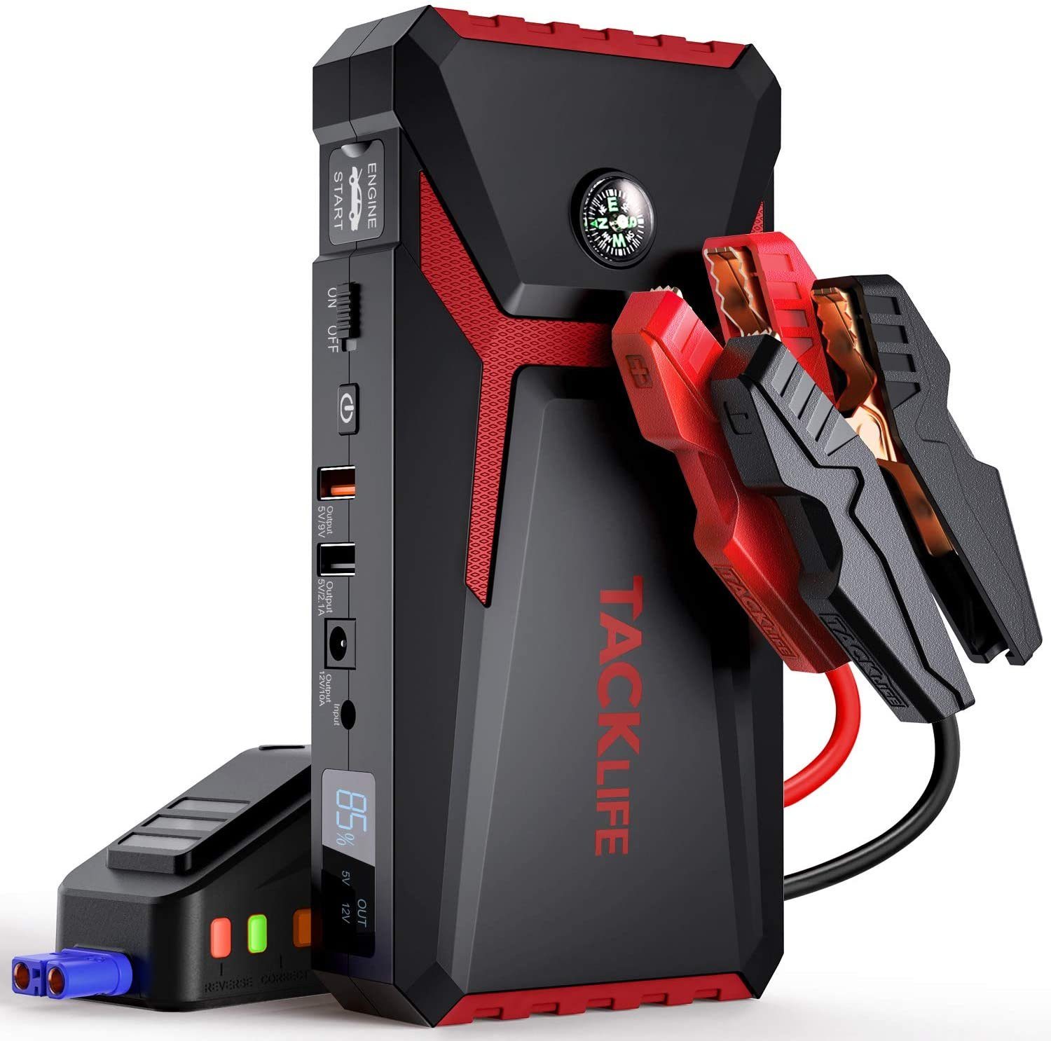 TACKLIFE »T8-Red« Autobatterie-Ladegerät, Mit 4 Beleuchtungsmodi online  kaufen | OTTO
