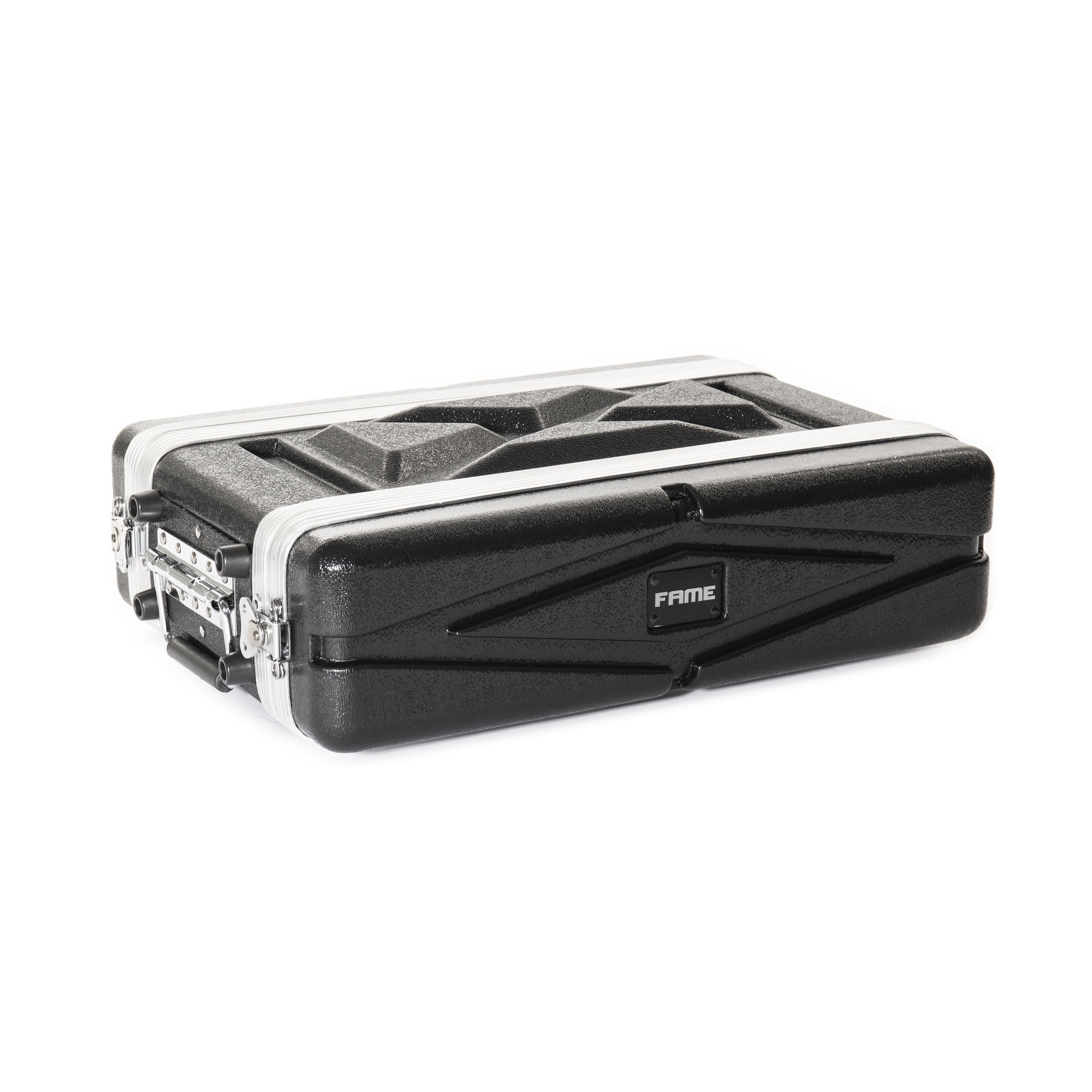 FAME Koffer, Audio weRack 2HE short MKII PVC-Case, 210mm Tiefe, Rack Case, 2HE