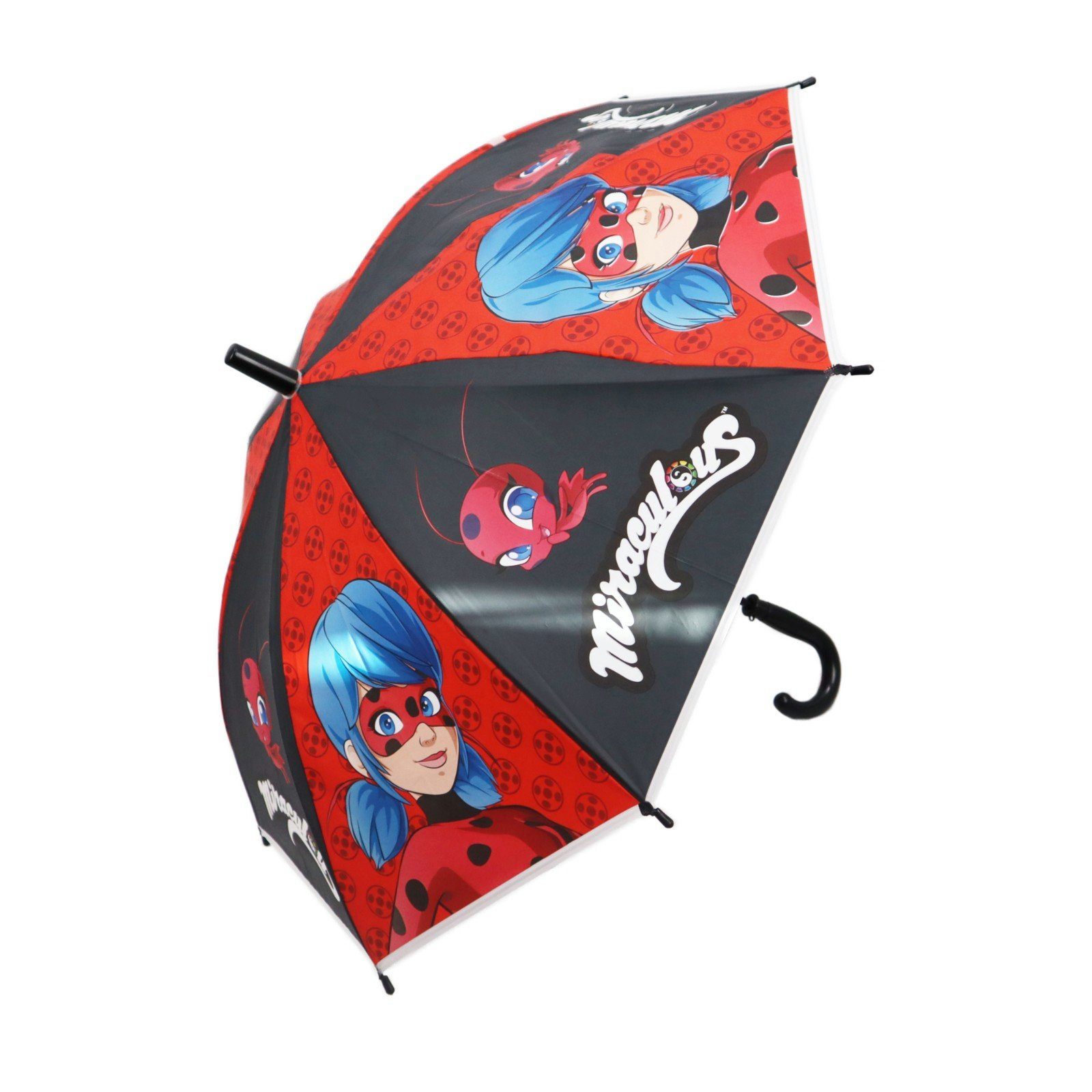 Ladybug Miraculous Regenschirm Tikki Schirm - Kinder Ladybug Stockregenschirm Miraculous
