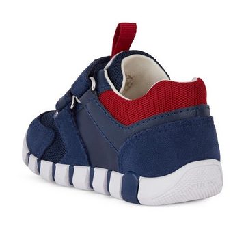 Geox B IUPIDOO BOY D Lauflernschuh Sneaker, Babyschuh mit praktischen Klettverschlüssen