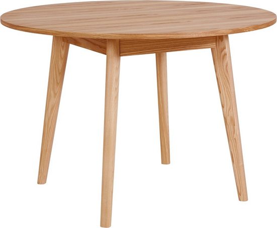 Esstisch »Alfredo«, Beine aus Massivholz, andas – Reduziert