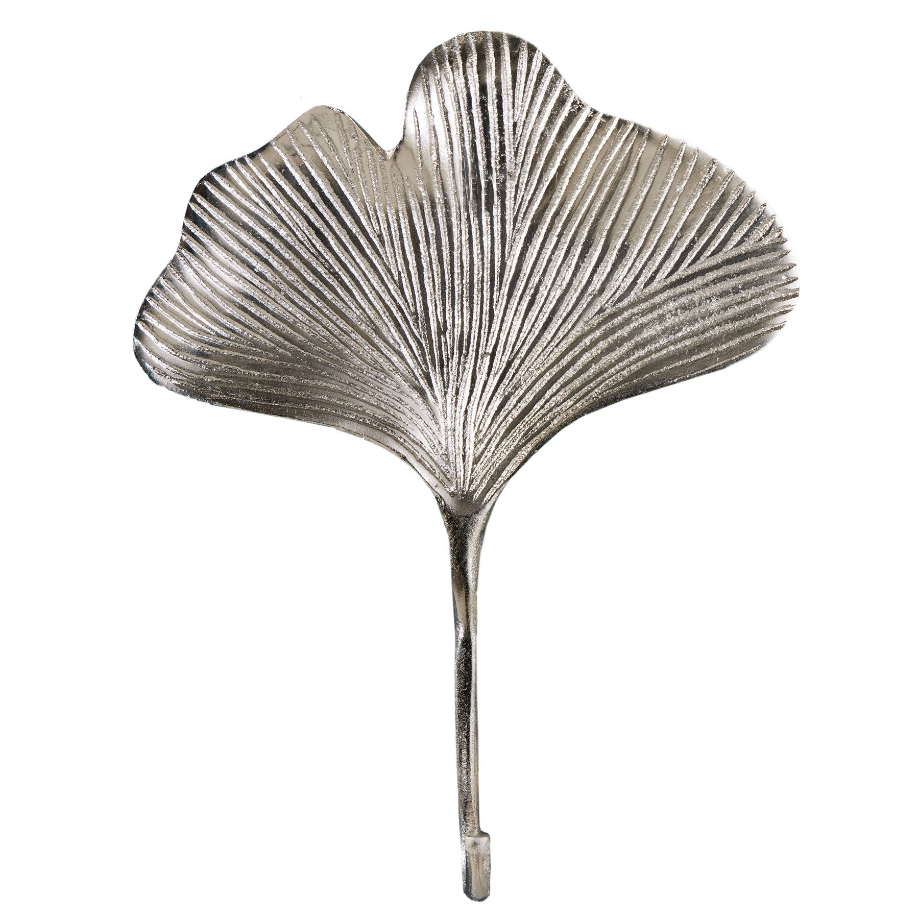 riess-ambiente Wandgarderobe GINKGO 30cm silber (Set, günstig online kaufen