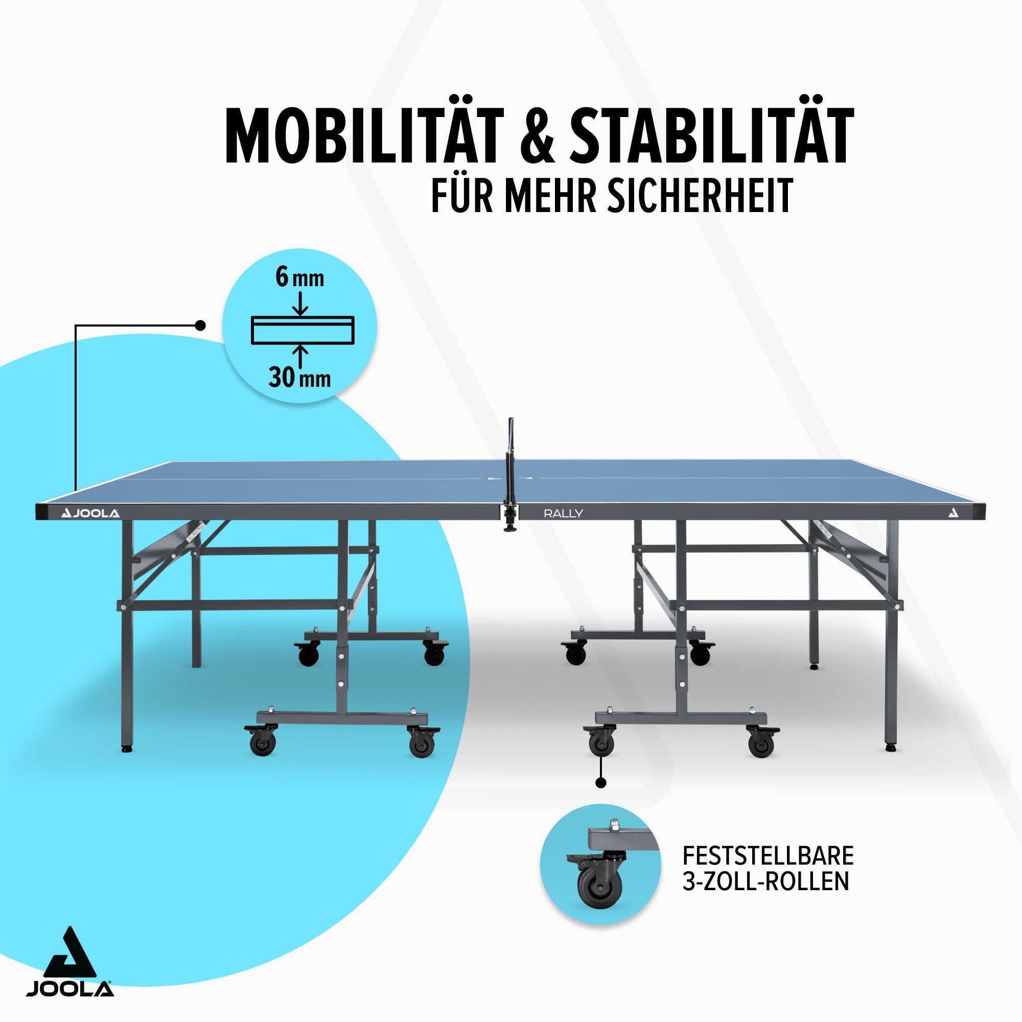 Joola Tischtennisplatte OUTDOOR RALLY TL – Bild 3 von 5
