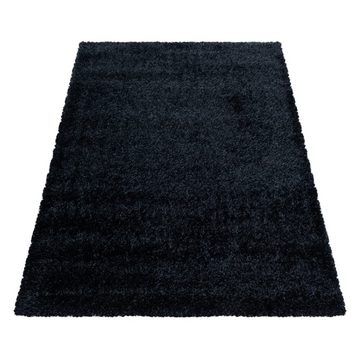 Hochflor-Teppich Hochflorteppich kuschelig weich Shaggy Wohnzimmer, Miovani, Höhe: 30 mm
