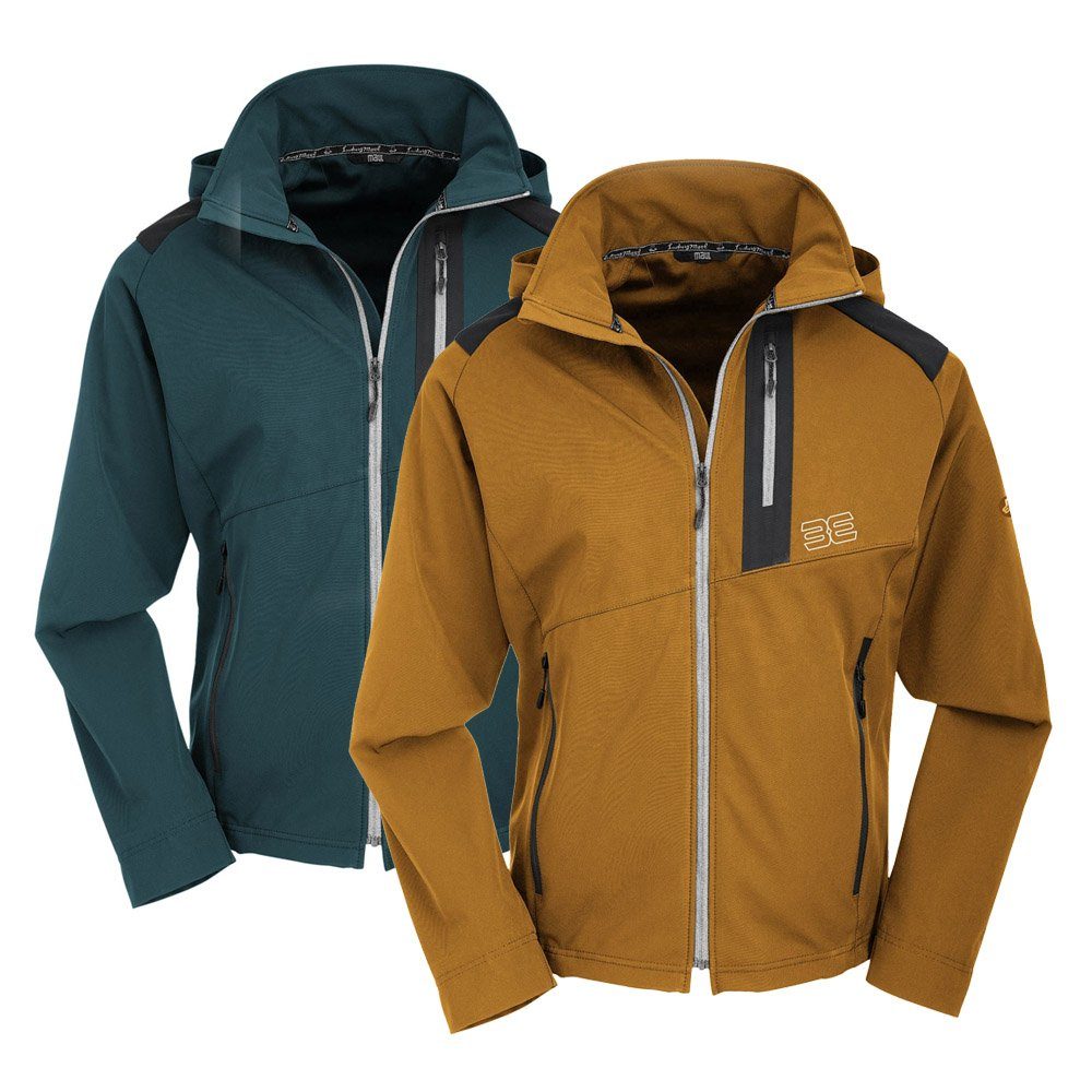 Maul Trekkingjacke Maul - wasserdichte Winter Softshelljacke Galltür Outdoorjacke petrol