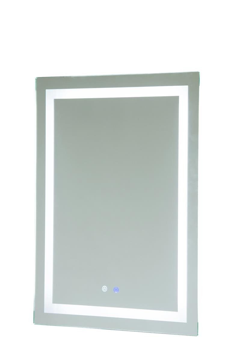 Steelboxx Badspiegel Badspiegel LED Touch mit Beleuchtung Wandspiegel (1-St), Energiesparende LED Dioden 6-7W 2835-60