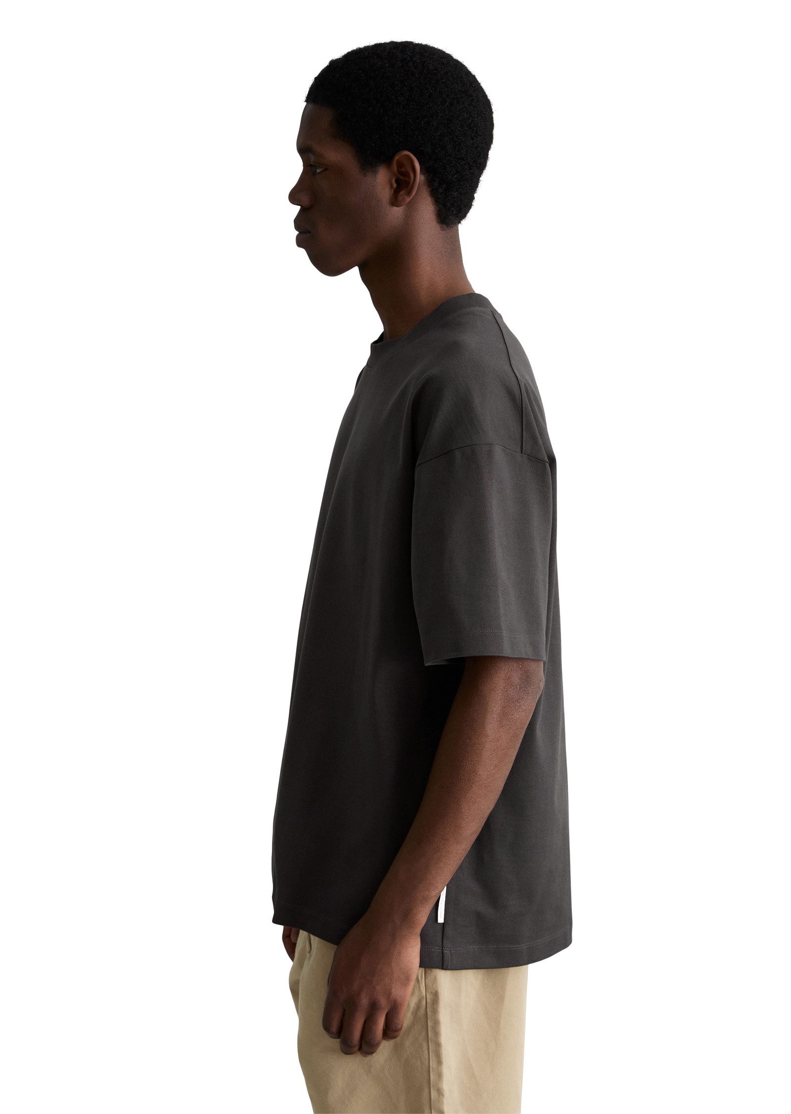 Marc O'Polo DENIM T-Shirt aus schwerem Bio-Baumwoll-Jersey