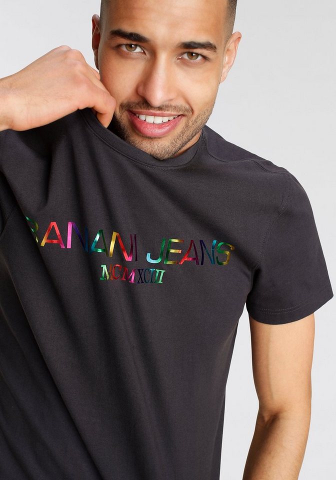 Bruno Banani T-Shirt mit Rainbowprint
