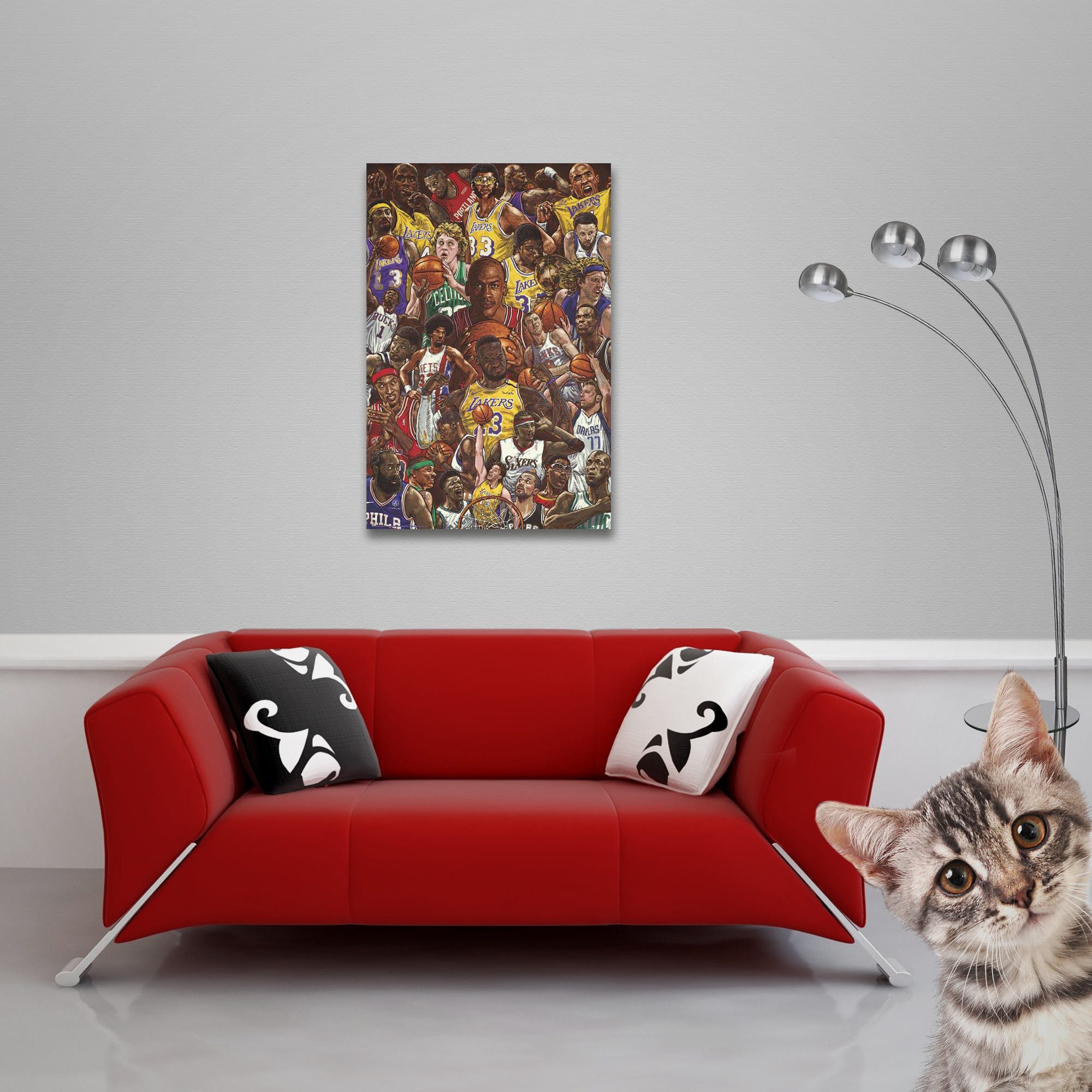 Poster Basketball - Poster - Superstars günstig online kaufen