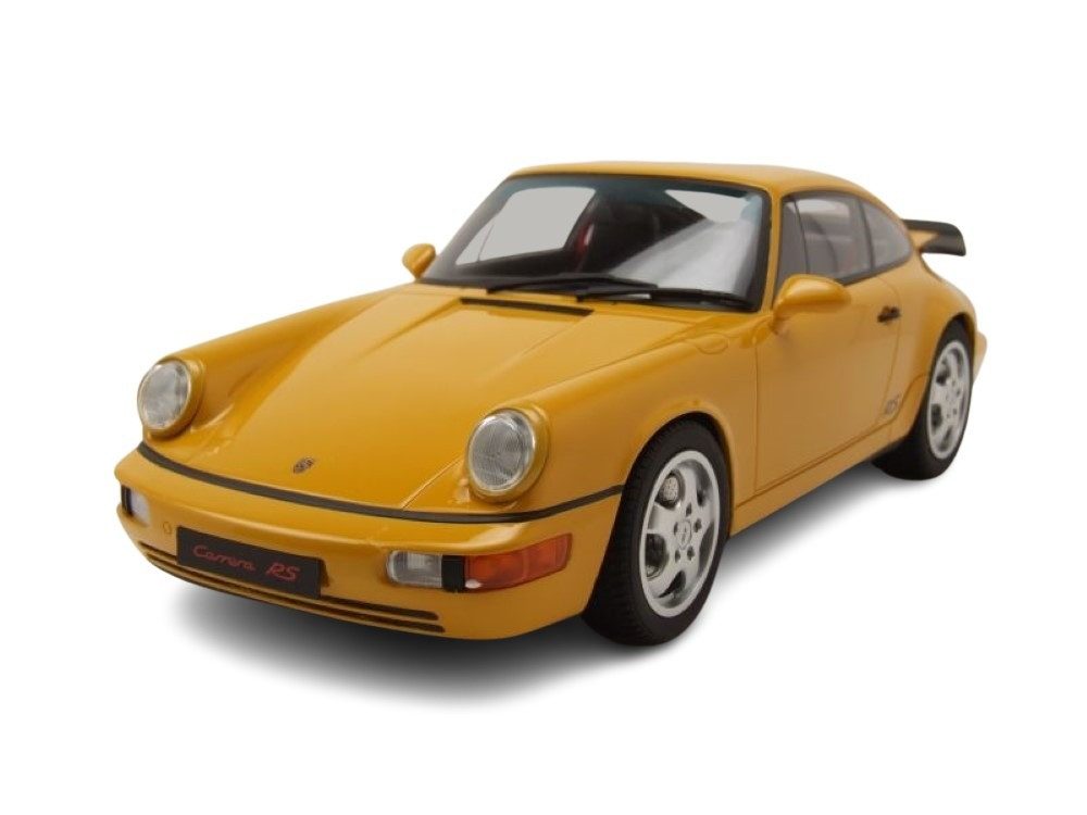 GT Spirit Modellauto Porsche 911 (964) RS America gelb, Maßstab 1:18