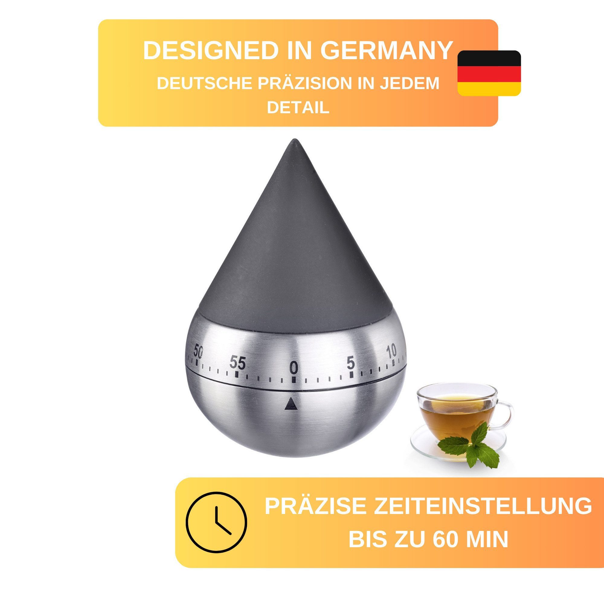 Thiru Eieruhr Kurzzeitmesser mechanisch 60 min