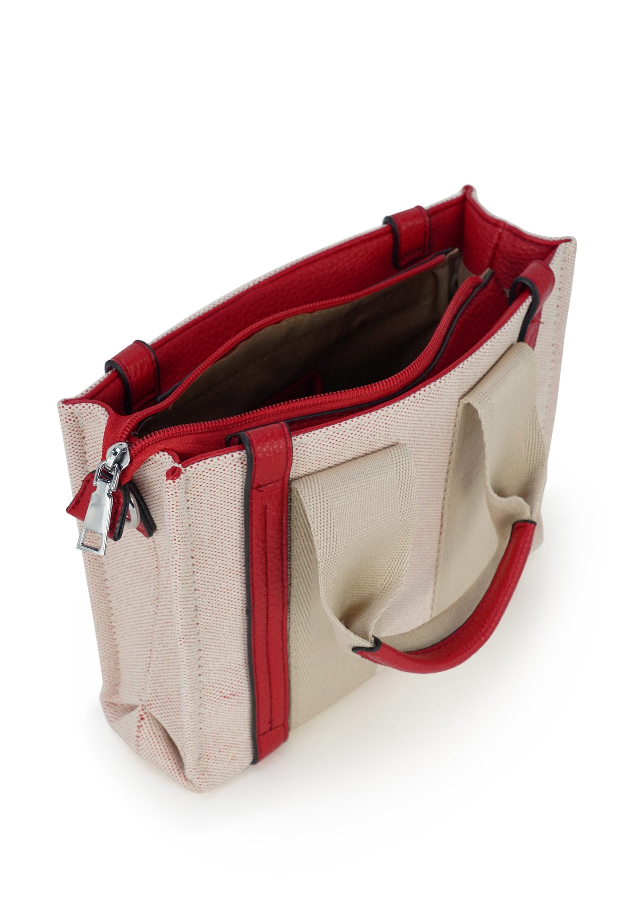 Harpa Schultertasche TAMI, mit sportlichen Canvas-Streifen