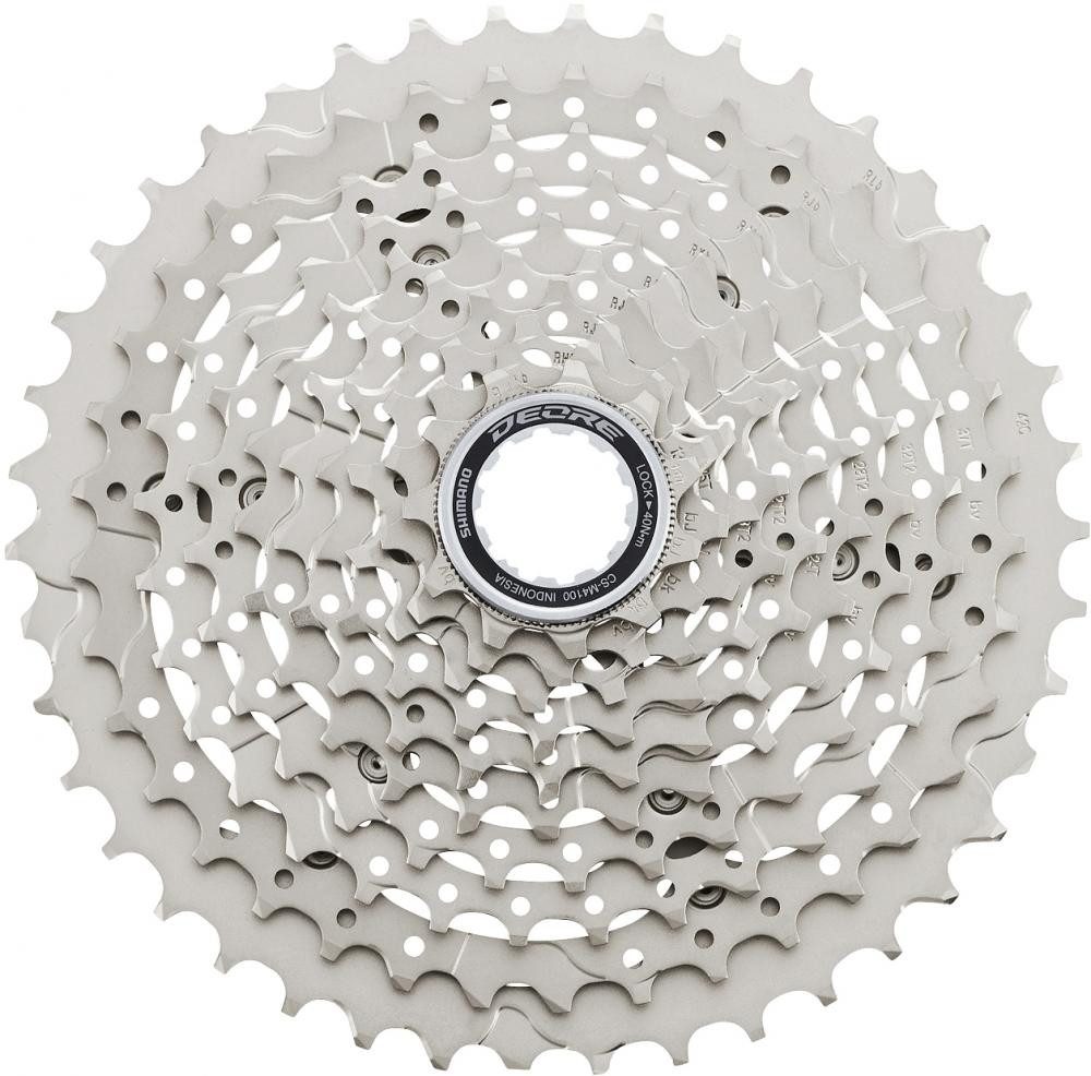 Zahnkranz SHIMANO Deore CS-M4100 Kassette 10-fach 11-42 Zähne - MTB Fahrradkasse