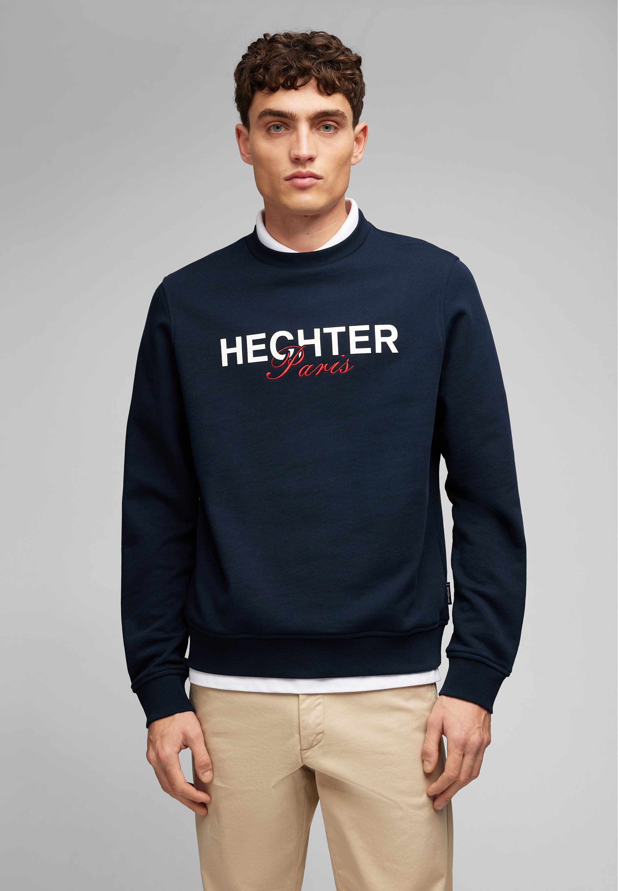 Daniel Hechter Maglia Uomo Girocollo – Cotone Traspirante, Basic, Look Alla Moda