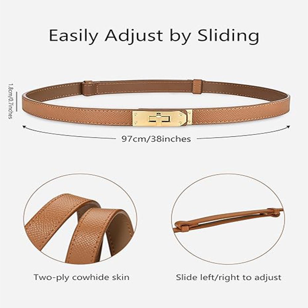 ibettertec Taillengürtel Ledergürtel für Damen,Taillengürtel,Damen dupes Gürtel Damen (Schmal Gürtel Damen Gold,Gürtel Verstellbar Damen,Dekorativen Gürtel für Kleider) Für Kleider Jeans Hosen Mantel