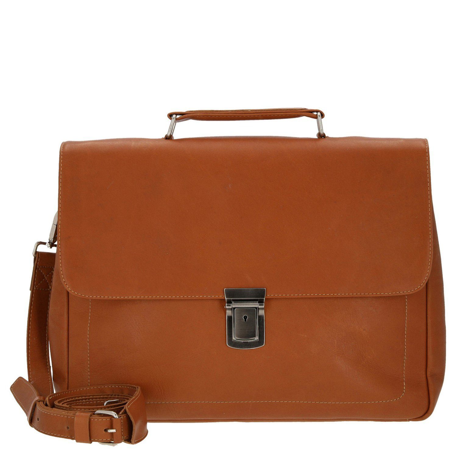 Harold's Schreibmappe Campo - Aktentasche 39 cm M (1-St) cognac