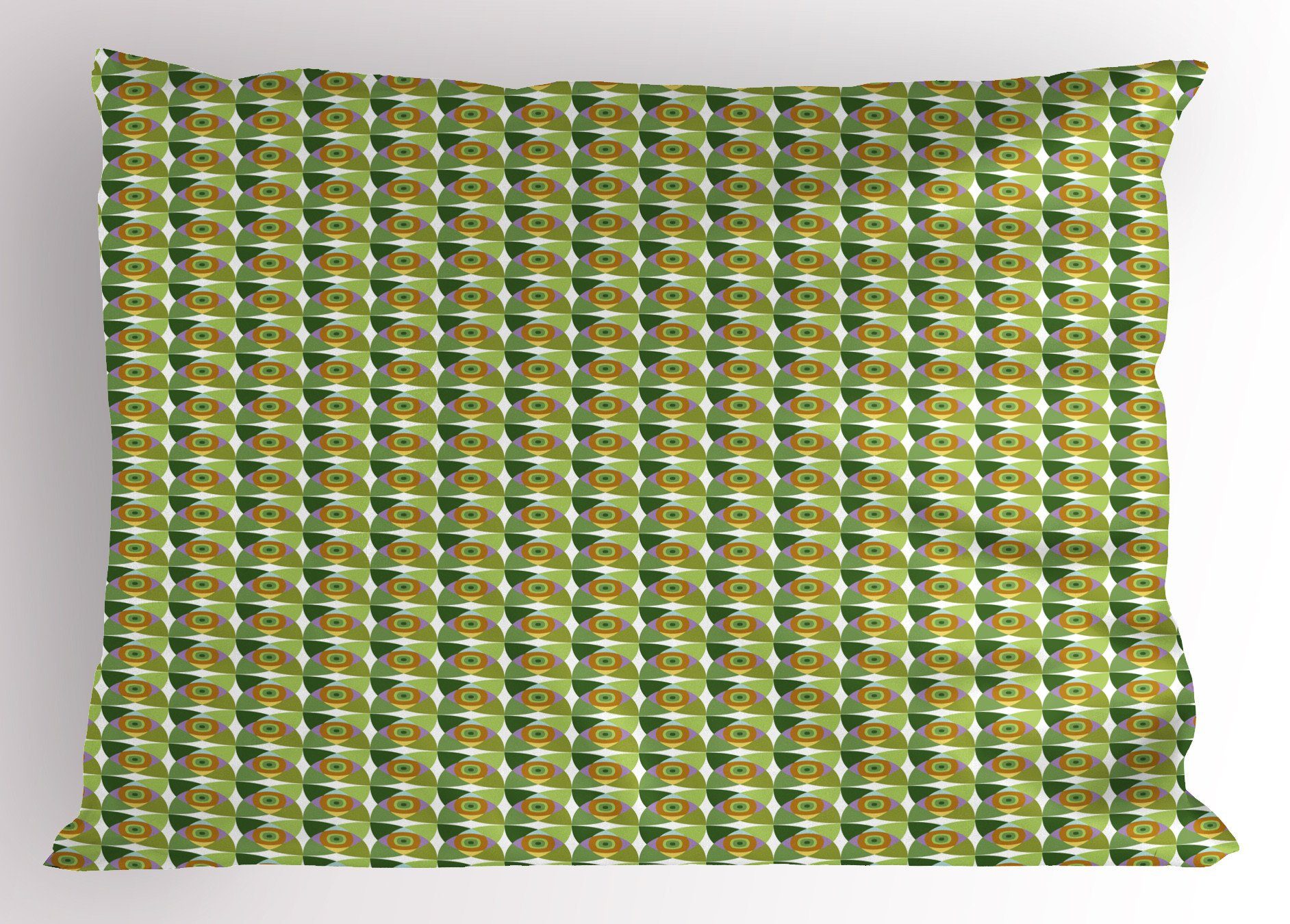 Kissenbezüge Dekorativer Standard King Size Gedruckter Kissenbezug, Abakuhaus (1 Stück), Abstrakt Geometrische bunte Grafik