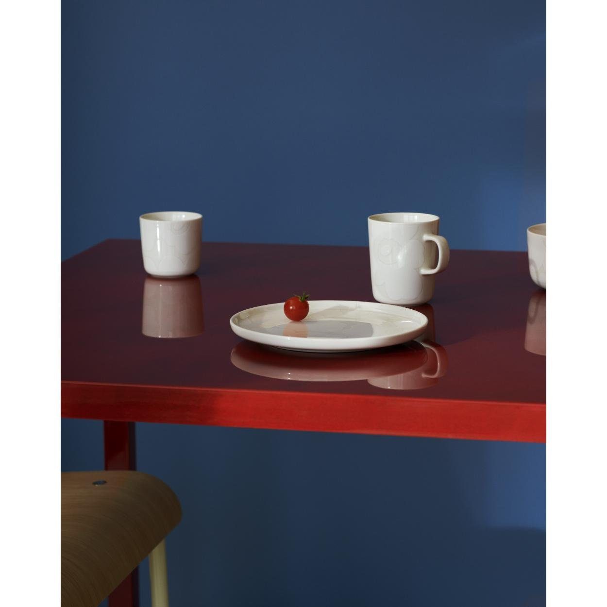 Marimekko Tasse Becher Oiva Unikko White Natural White (Groß)